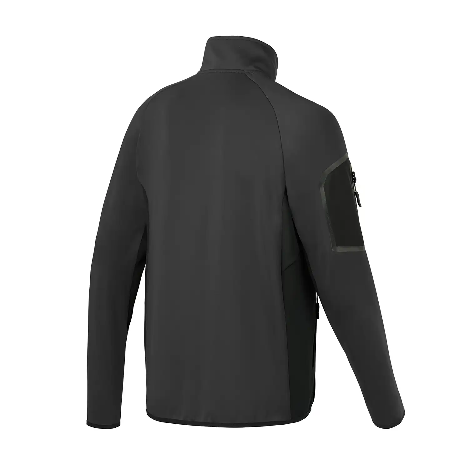 Stretch Bundjacke "ATHLETIQ" in anthrazit/schwarz, XL - Thumbnail 4