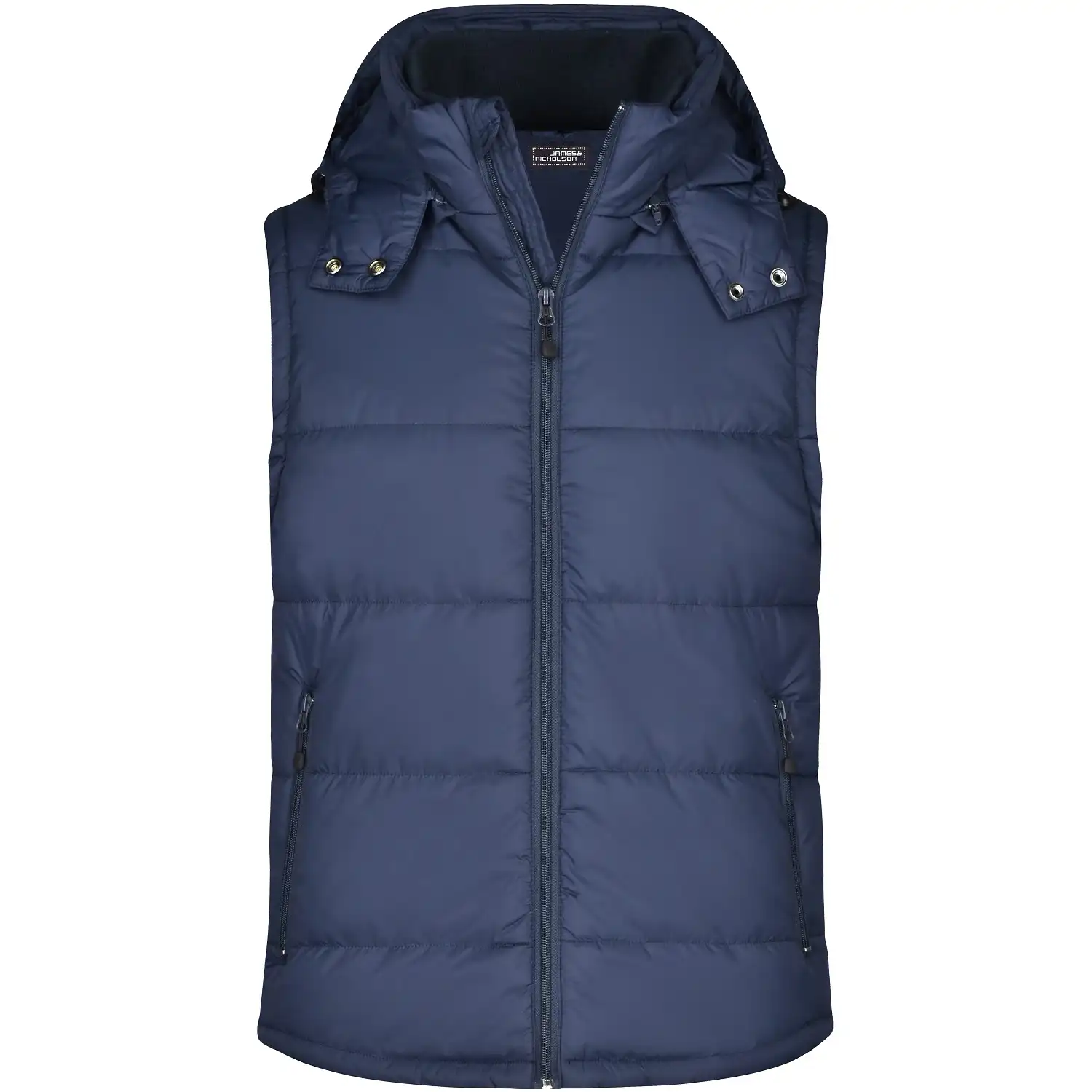 Steppweste "JN1004" in navy, 3XL - Thumbnail 1