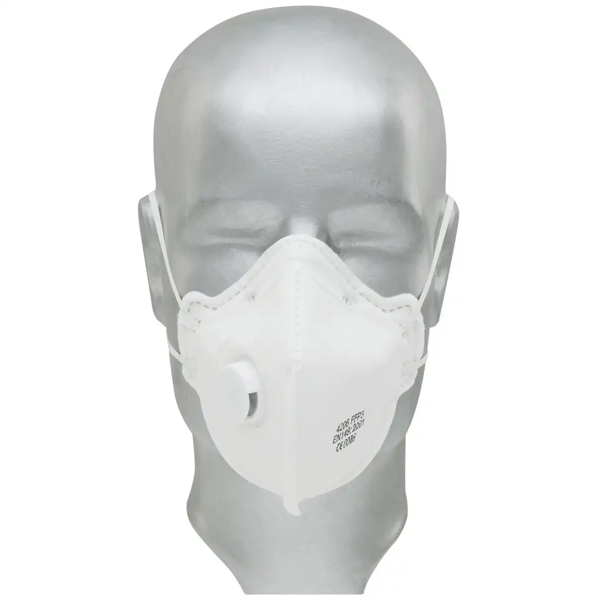 Atemschutz - Faltmaske FFP3 NR D mit Ventil - Thumbnail 1