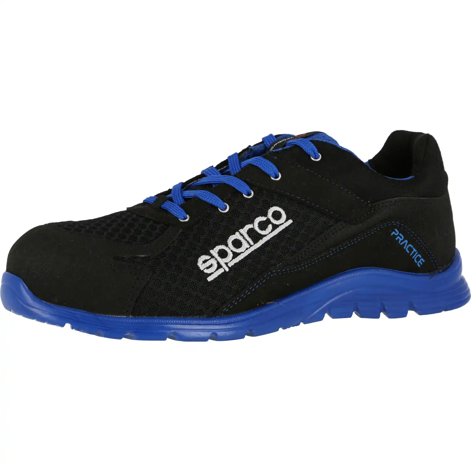 Sicherheitshalbschuhe S1P "PRACTICE BLACK BLUE"  in 41 - Thumbnail 1