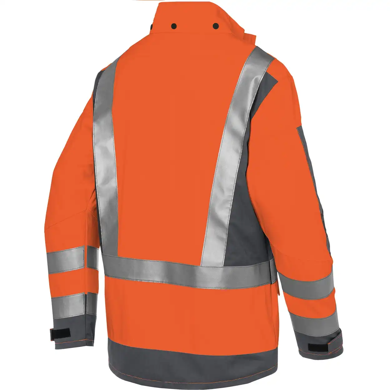 Multinorm Wetterjacke "PROTECTIQ HIGH VIS" arc2 in warnorange/anthrazit, 3XL - Thumbnail 2