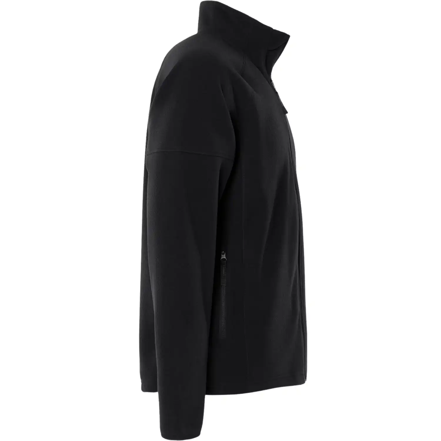 Fleecejacke "1499 FLE" Alnaryd in schwarz, S - Thumbnail 4