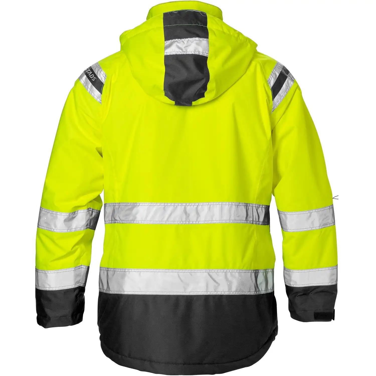 Warnschutz Damen Winterjacke "4037 GTT" Kl. 3 in gelb/schwarz, XS - Thumbnail 2