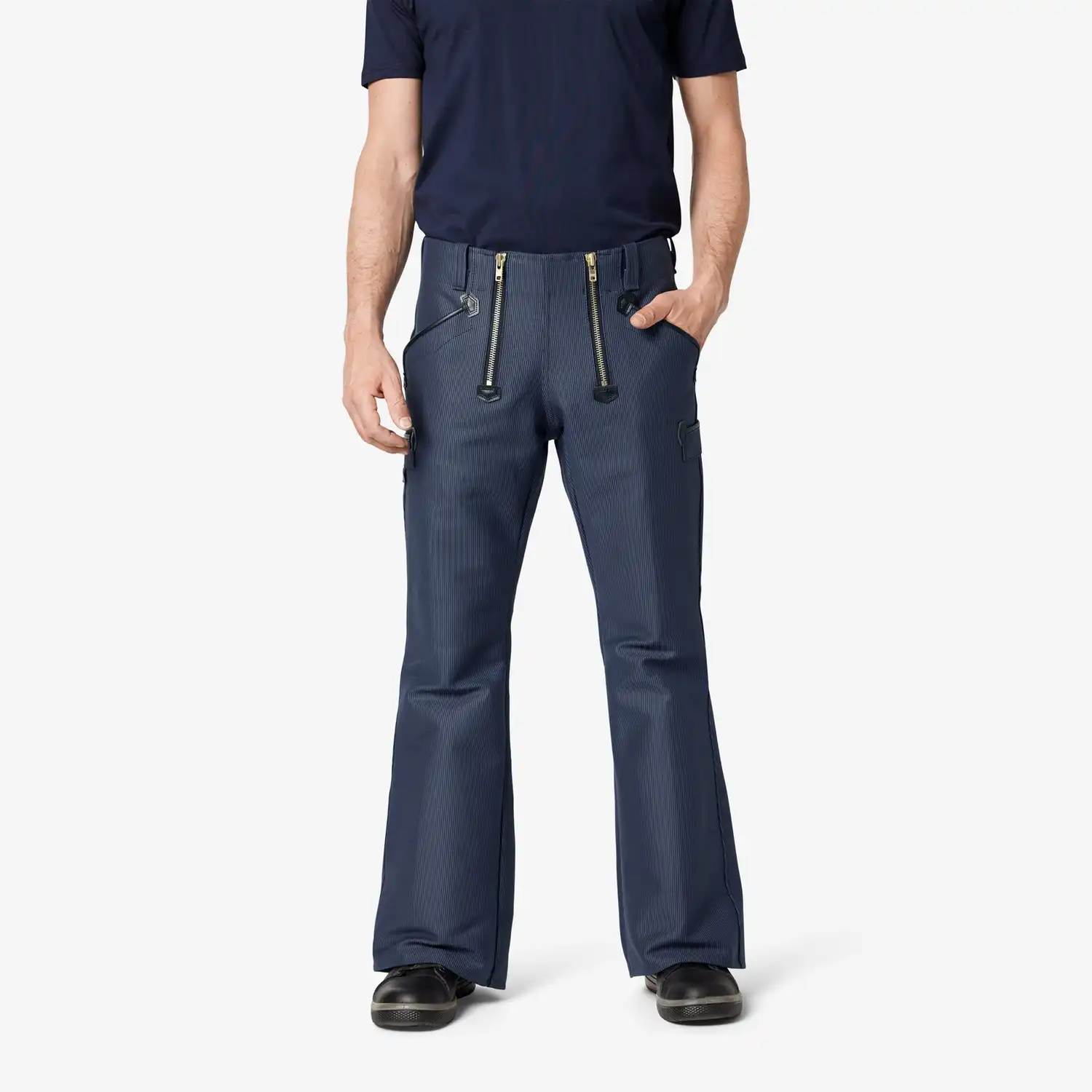 Zunfthose Zwirn-Doppel-Pilot mit Schlag "PIT" Hamburger Streifen in 94 - Thumbnail 2