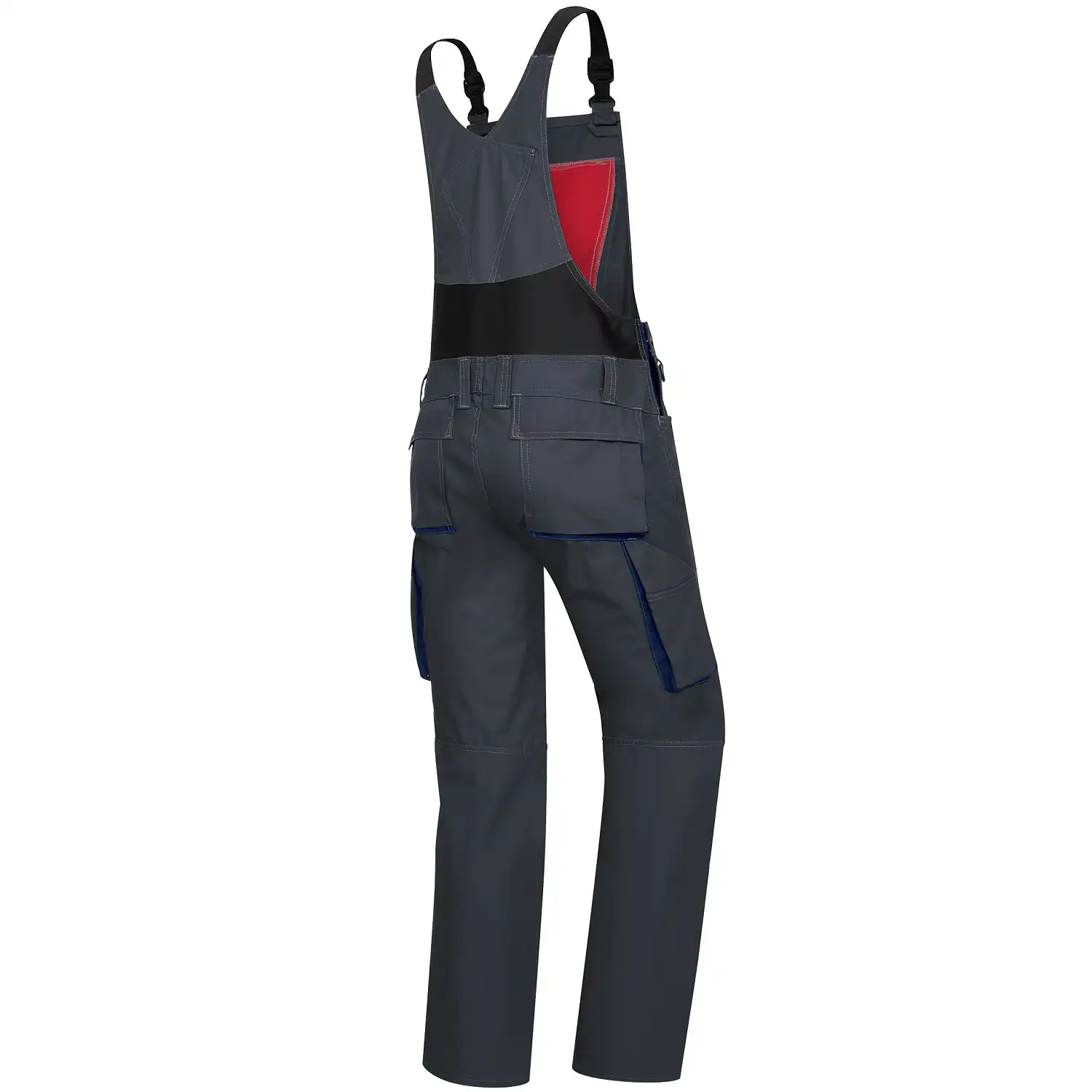 Latzhose "1798-720" Comfort Plus in anthrazit/nachtblau, 62 - Thumbnail 2