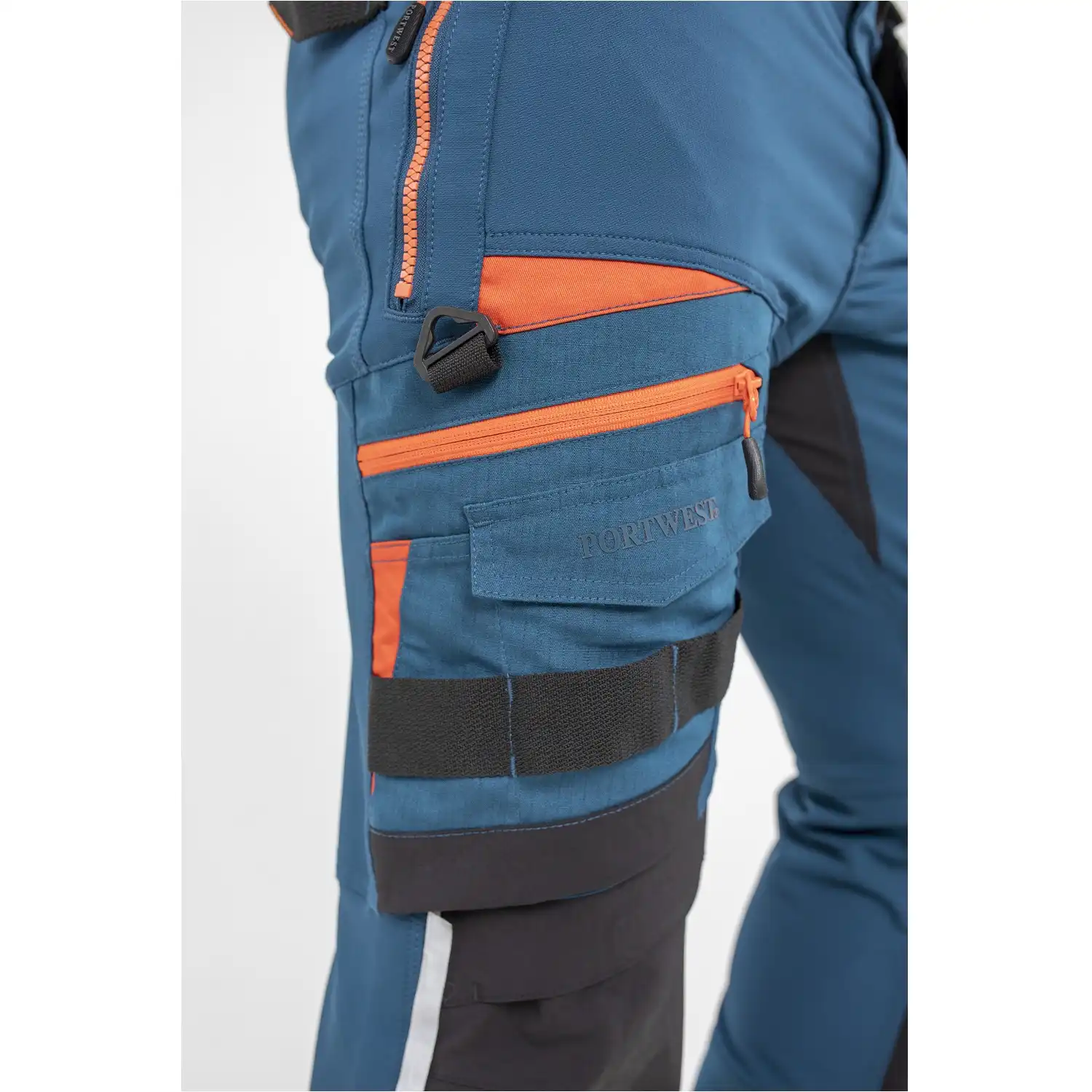 Stretch Handwerkerhose "DX440" DX4 in metro blue, 33 - Thumbnail 4