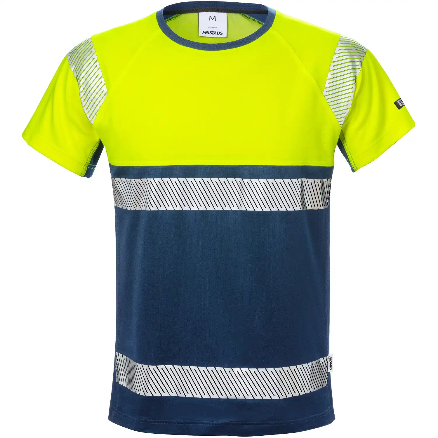 Warnschutz T-Shirt "7518 THV" Stiby UV-Schutz in gelb/marine, XS - Thumbnail 1