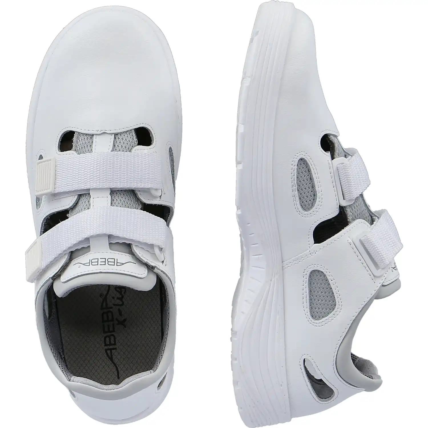 Berufssandalen O1 "711131" X-Light weiß in 42 - Thumbnail 2