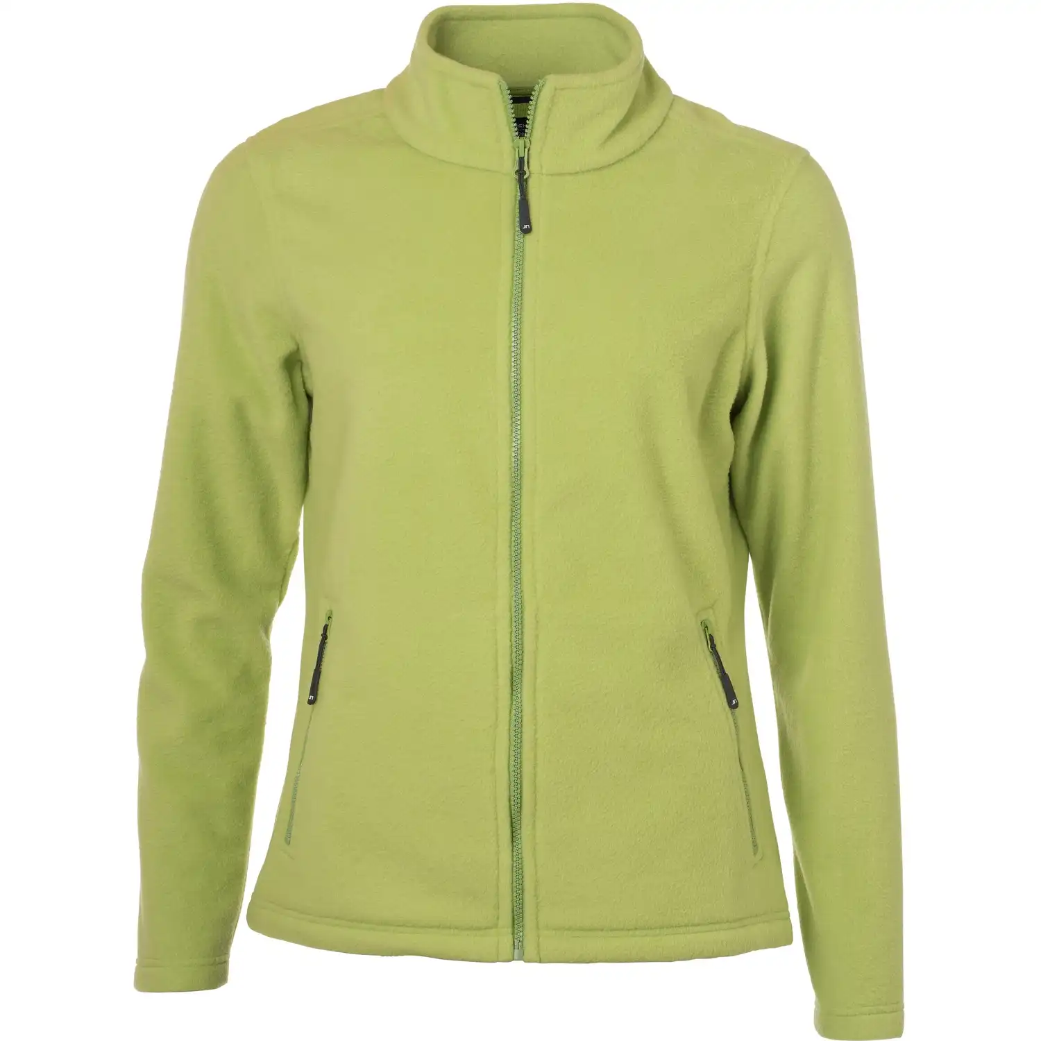 Damen Fleecejacke "JN781" in lime-green, XL - Bild 1