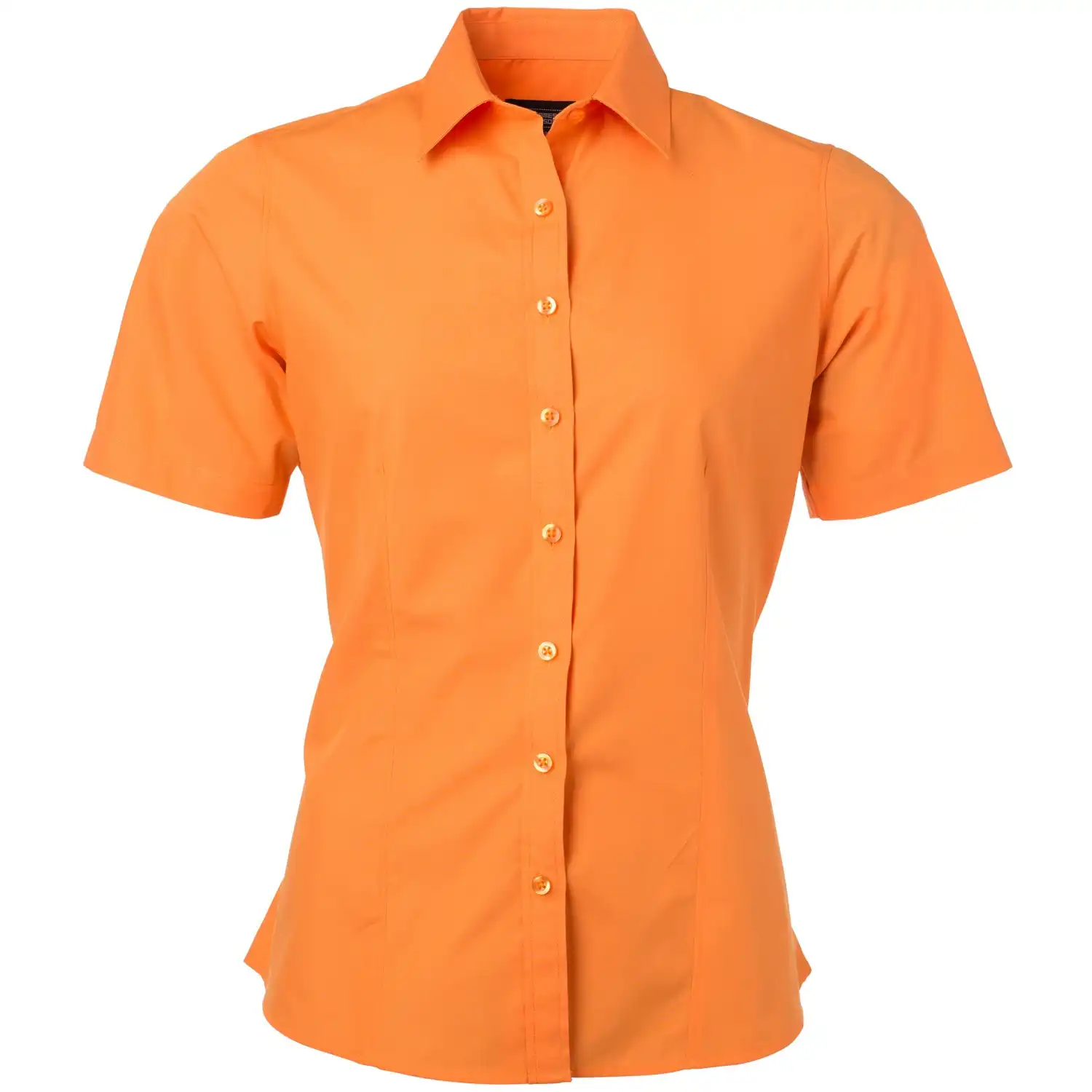 Damen Kurzarm Bluse "JN679" in Orange, XXL - Thumbnail 1