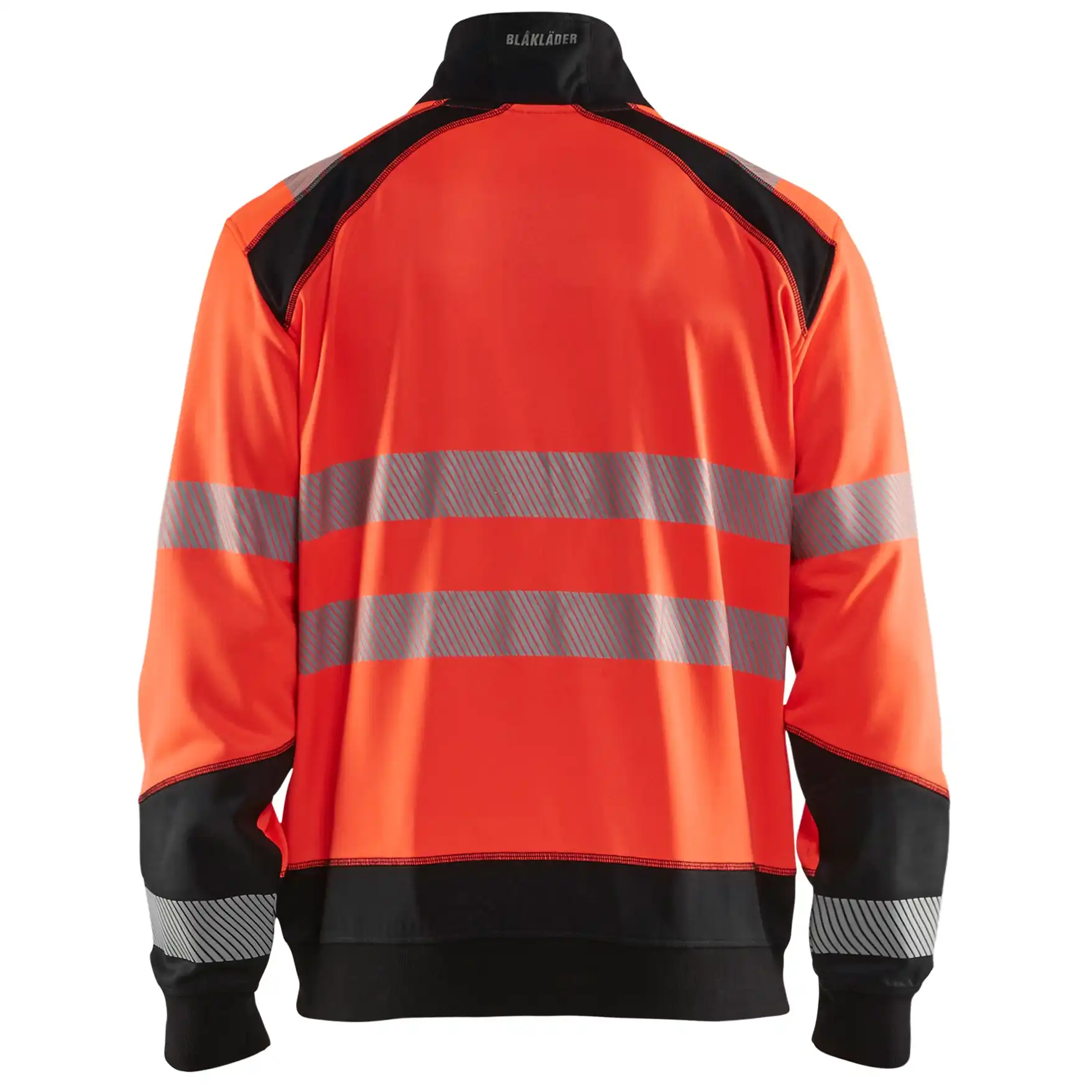 Warnschutz Sweatjacke "3558" in rot/schwarz, 3XL - Thumbnail 2