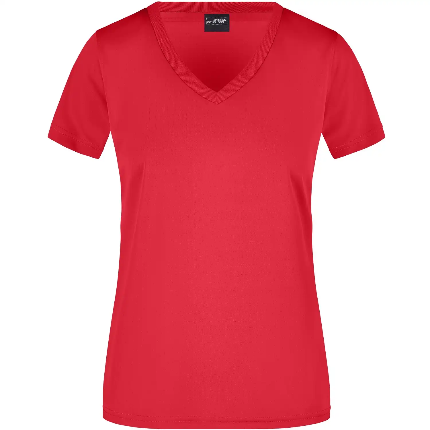 Damen Active-V-Shirt "JN735" in red, 3XL - Bild 1