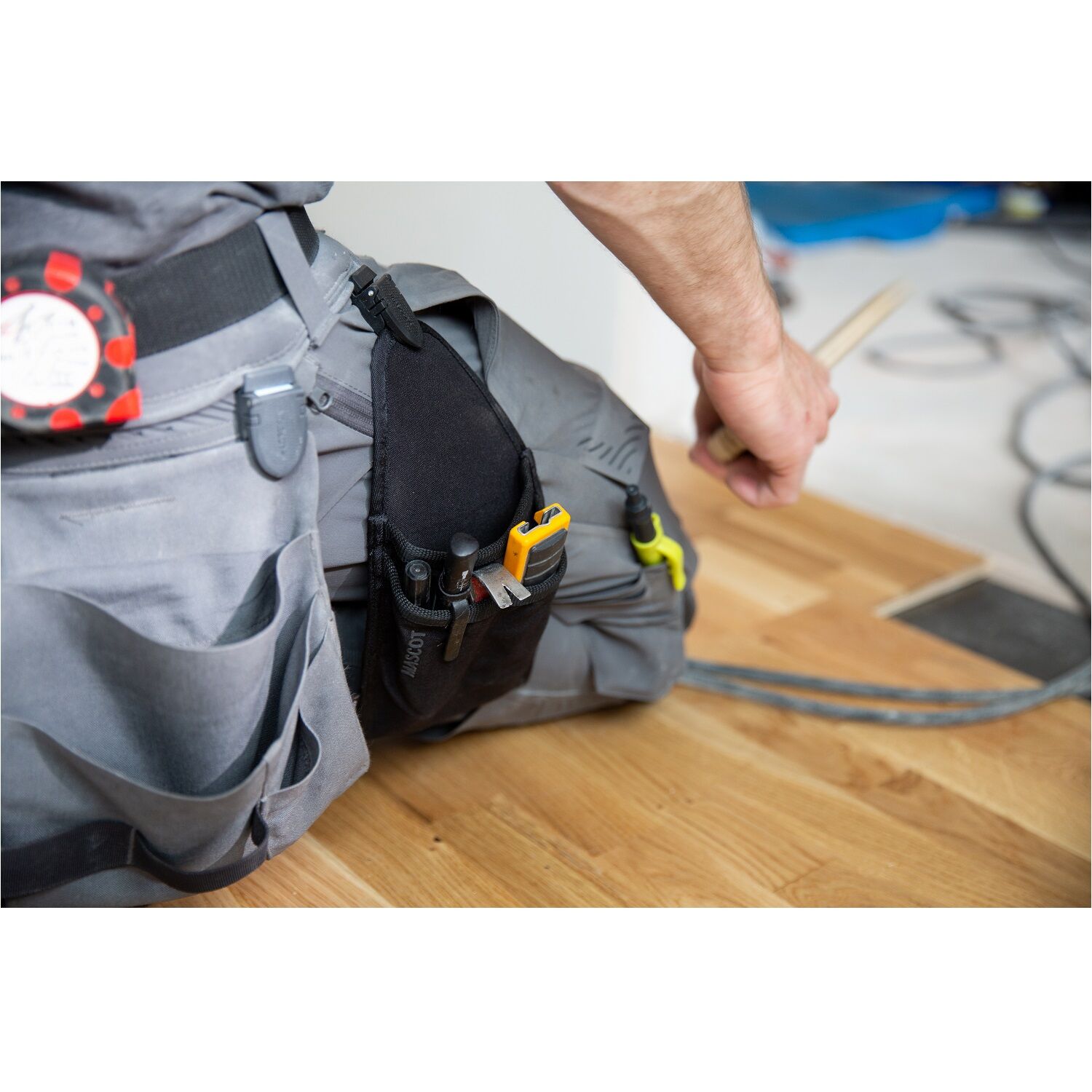 Premium Messer-/Werkzeugtasche "22750" Customied schwarz - Thumbnail 3