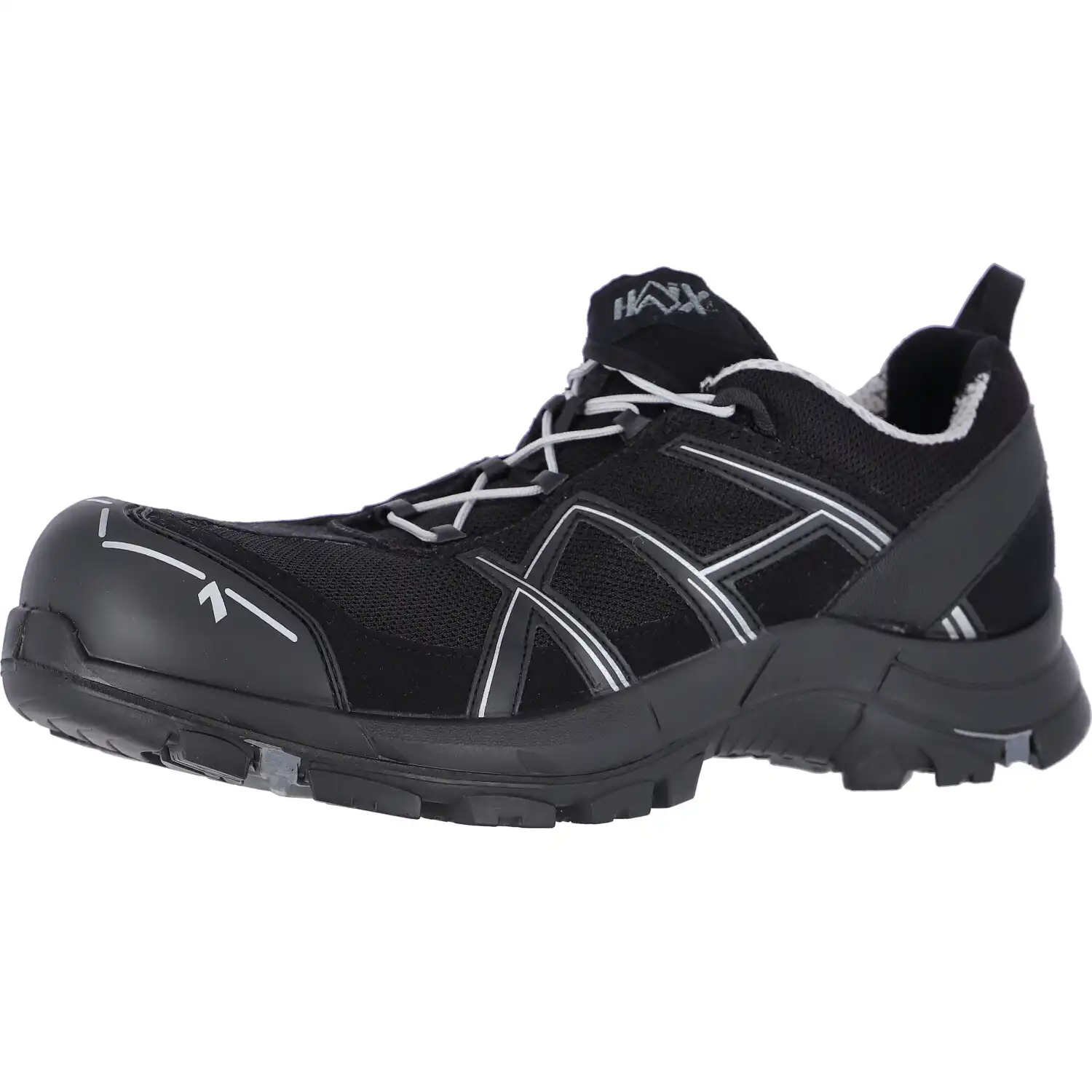 Sicherheitshalbschuhe S1P "SAFETY 41 low" BLACK EAGLE schwarz/silber in UK 10 (EU 45) - Thumbnail 1