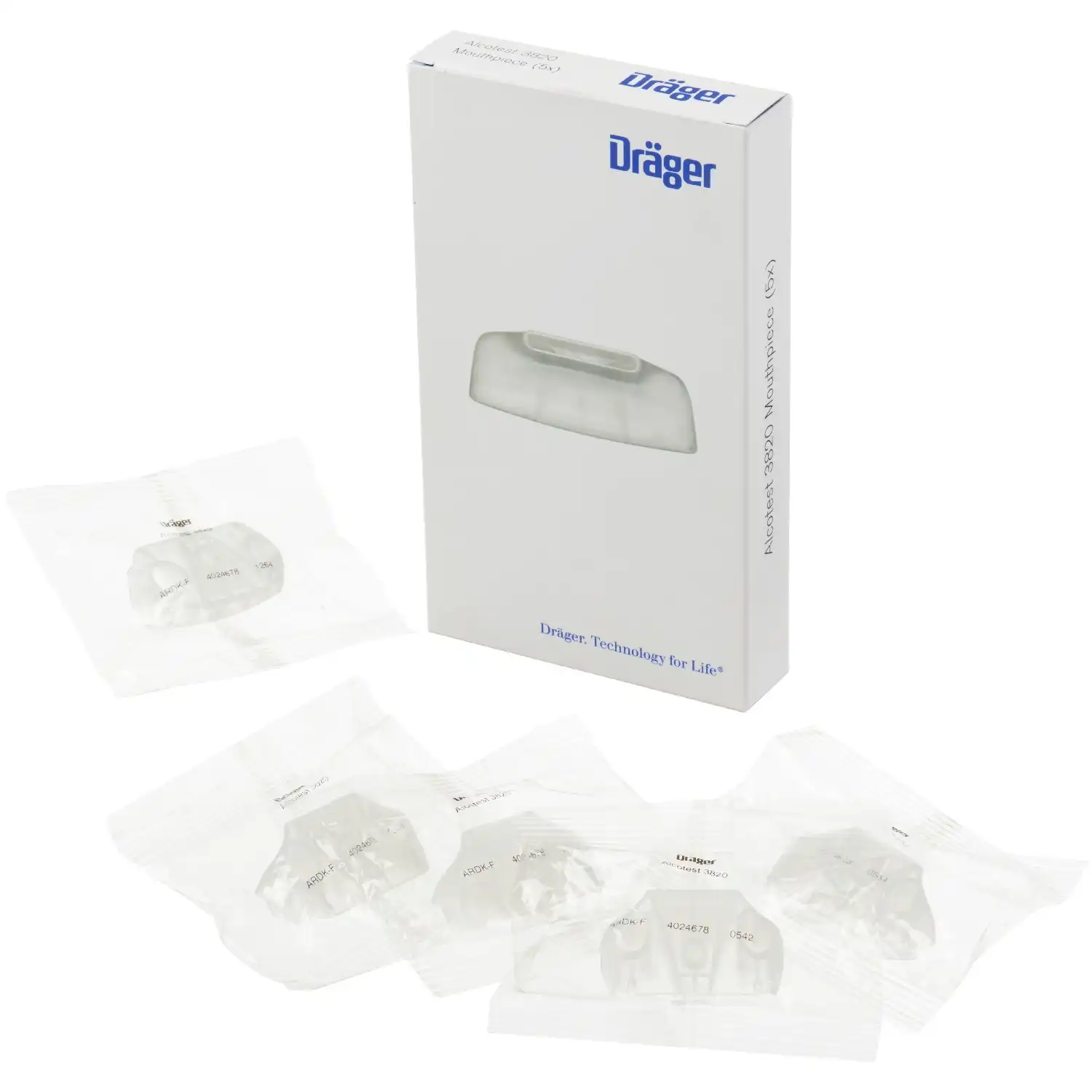 Mundstücke für Alcotest 3820/4000 | 5 Stk - Bild 1