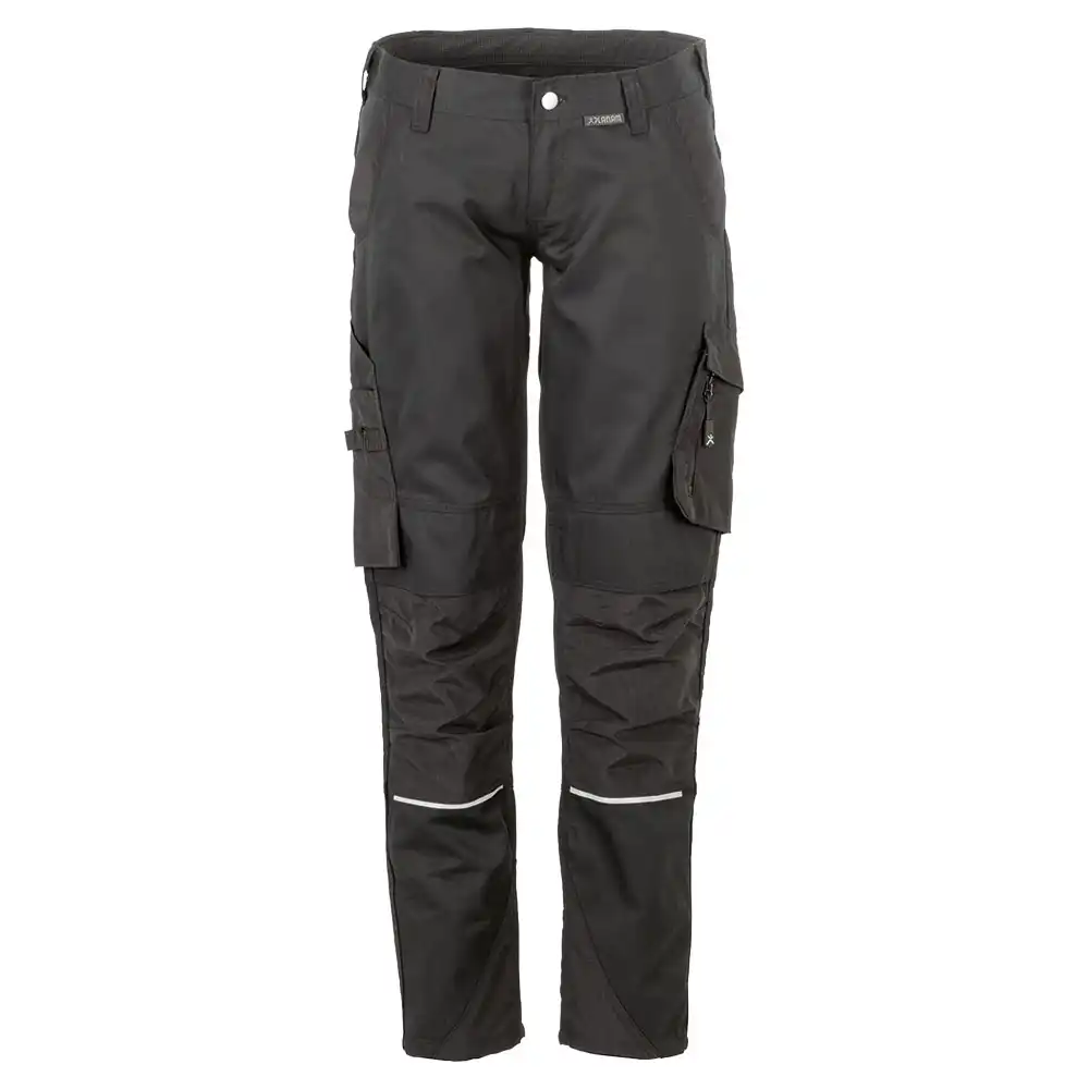 Damen Stretch-Bundhose "NORIT" in schwarz, 38 - Bild 1