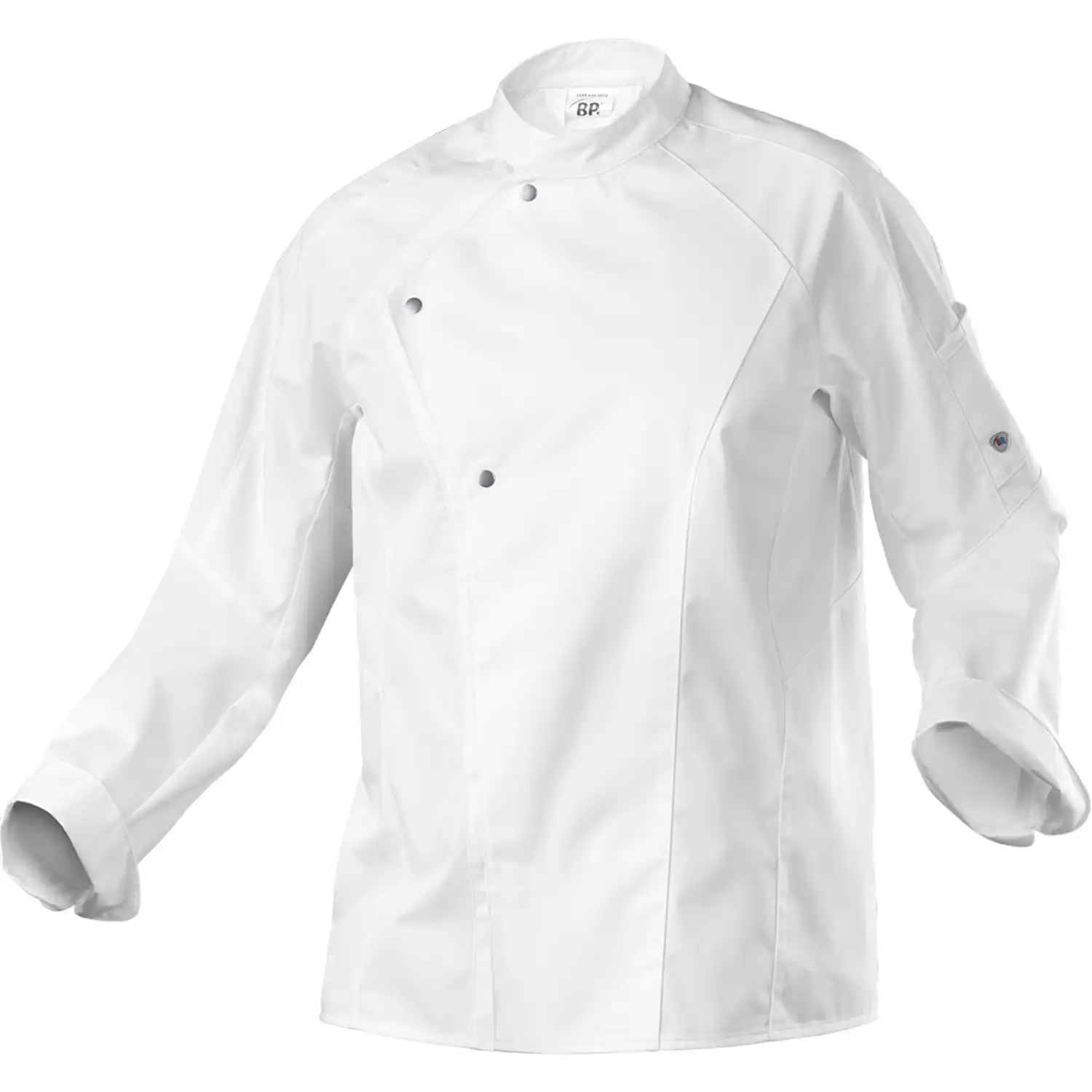 Leichte Kochjacke "1533-435" Gourmet in XS, Weiß - Thumbnail 1