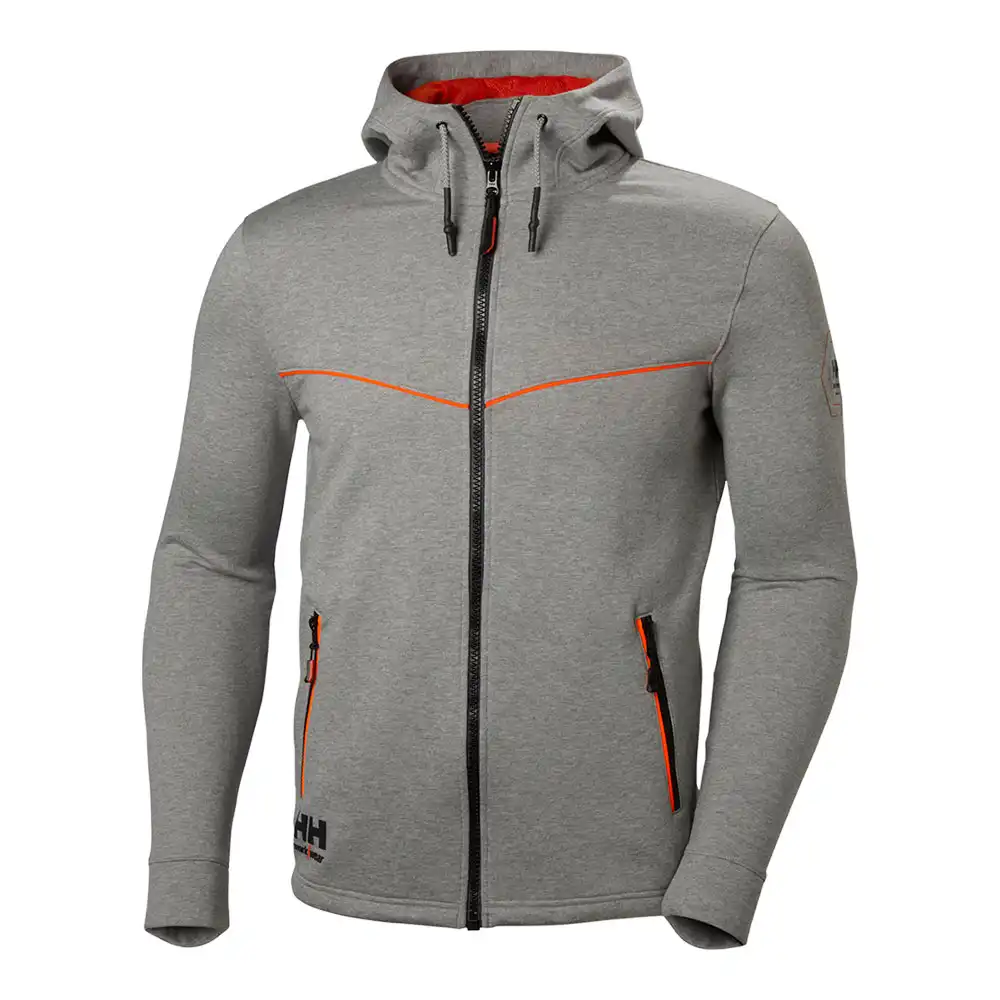Kapuzen-Sweatshirt "CHELSEA EVOLUTION" in grau-meliert, XXL - Bild 1