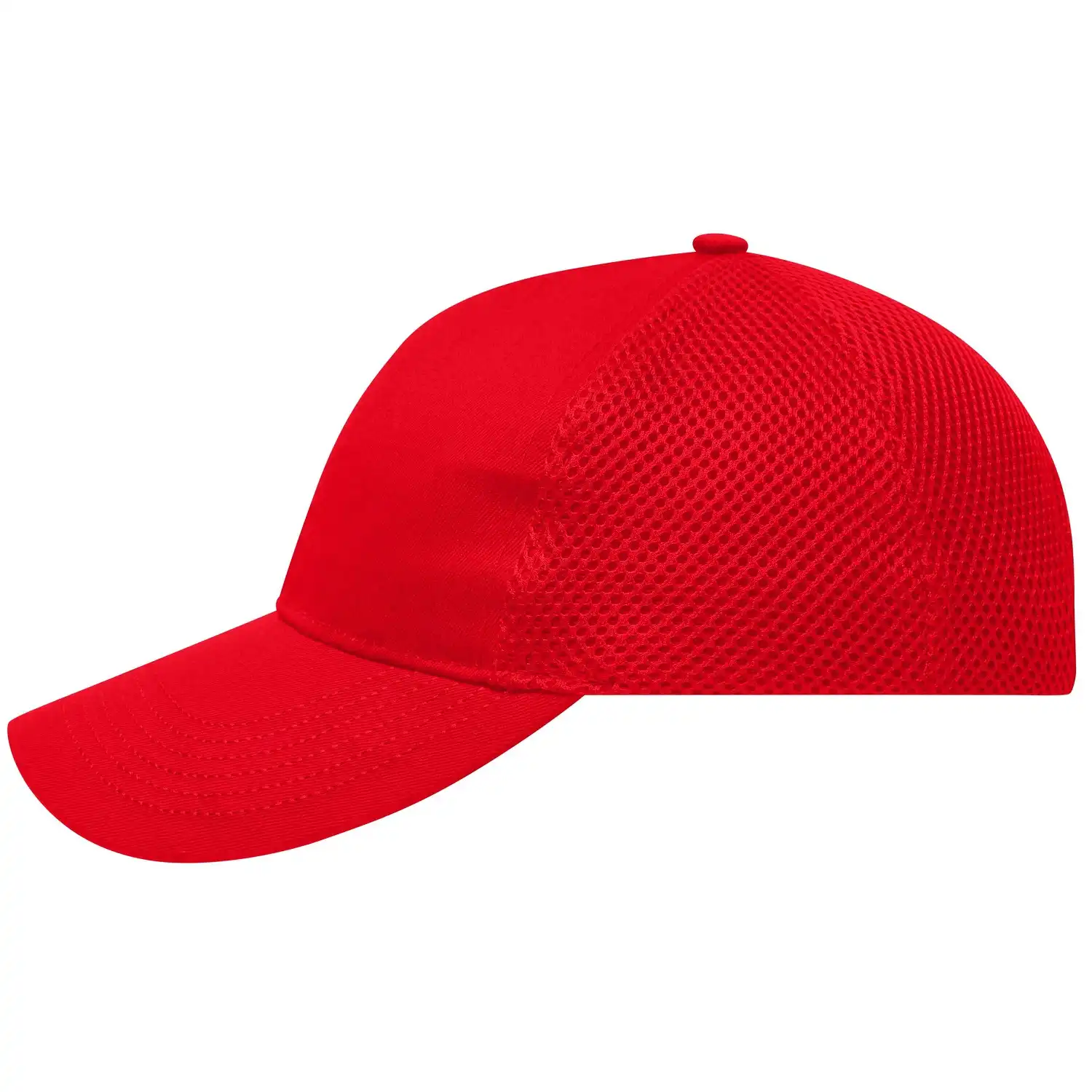 Mesh Basecap "MB6216" 6-Panel-Air in red - Bild 1