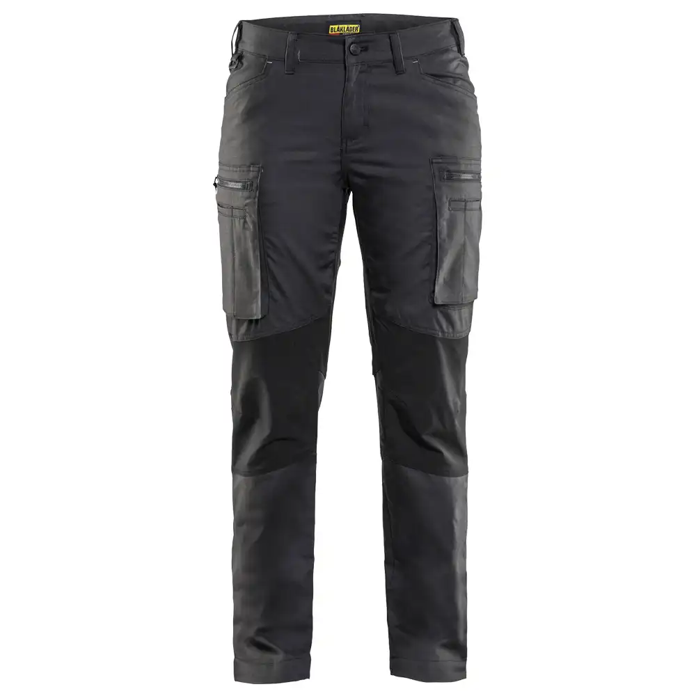 Damen Stretch Servicehose "7159" CORDURA® Nyco grau/schwarz in 36 - Thumbnail 1