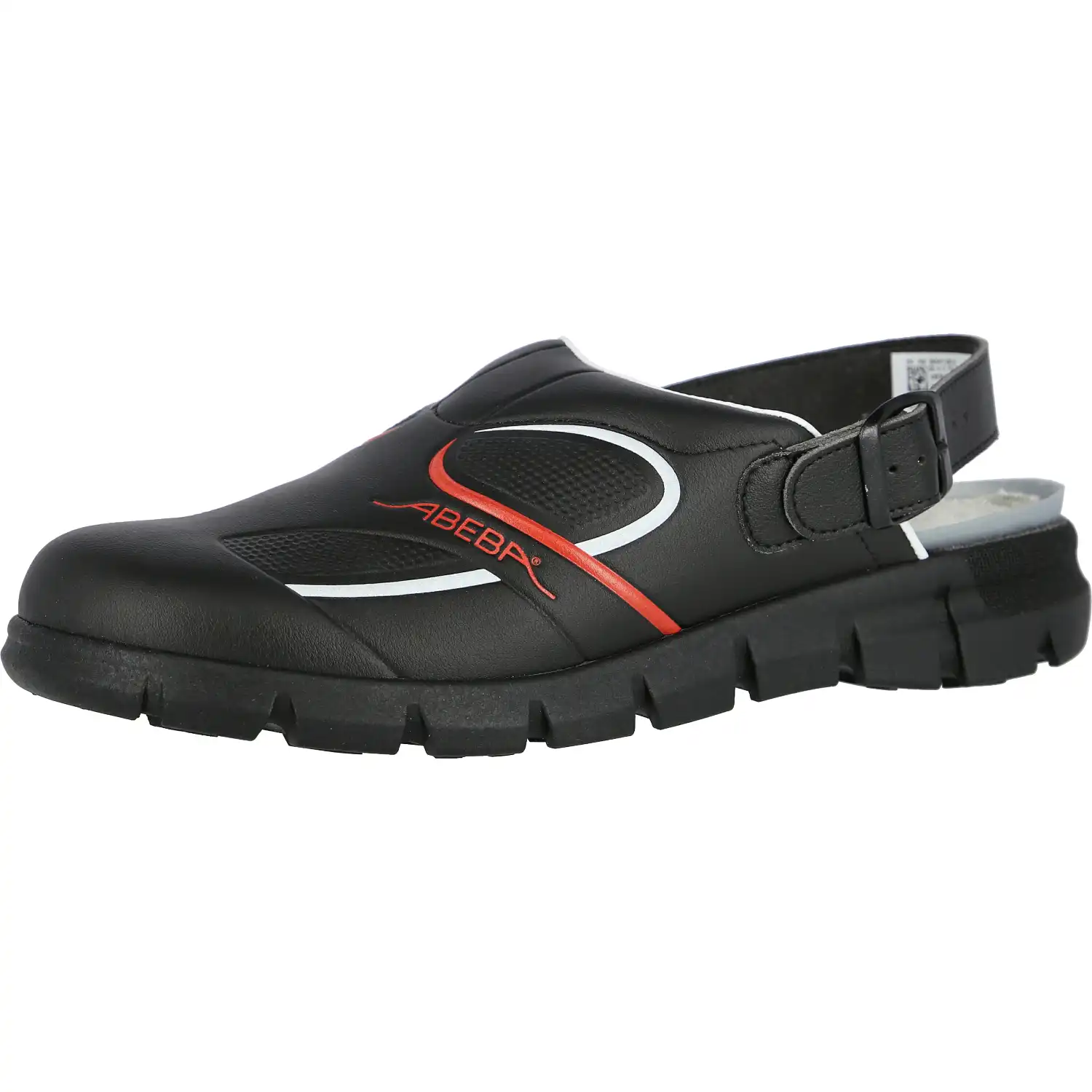 Berufsclogs OB "7332" Dynamic schwarz/rot in 44 - Thumbnail 1