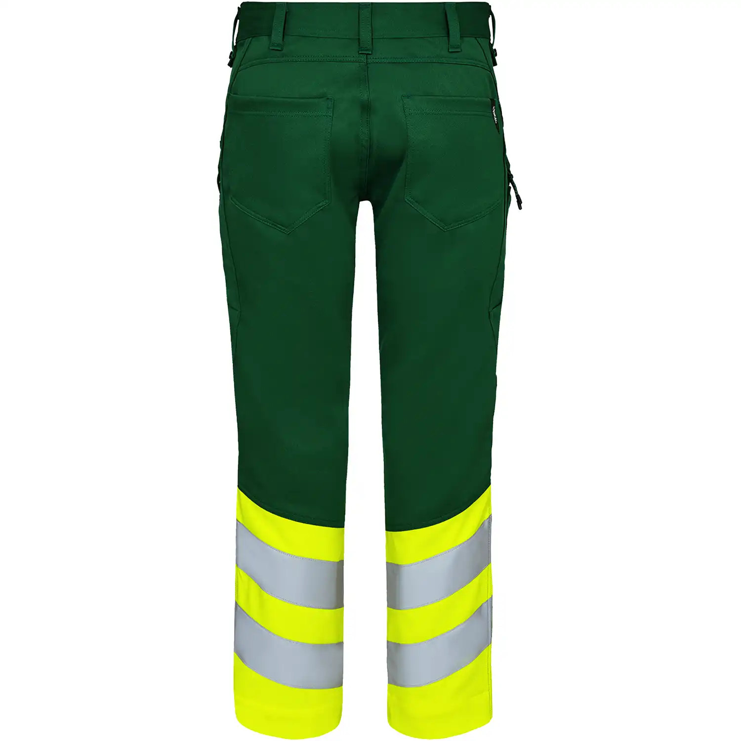 Warnschutz Stretch Bundhose "2546-314" Safety Kl. 1 in grün/gelb, 48 - Thumbnail 2