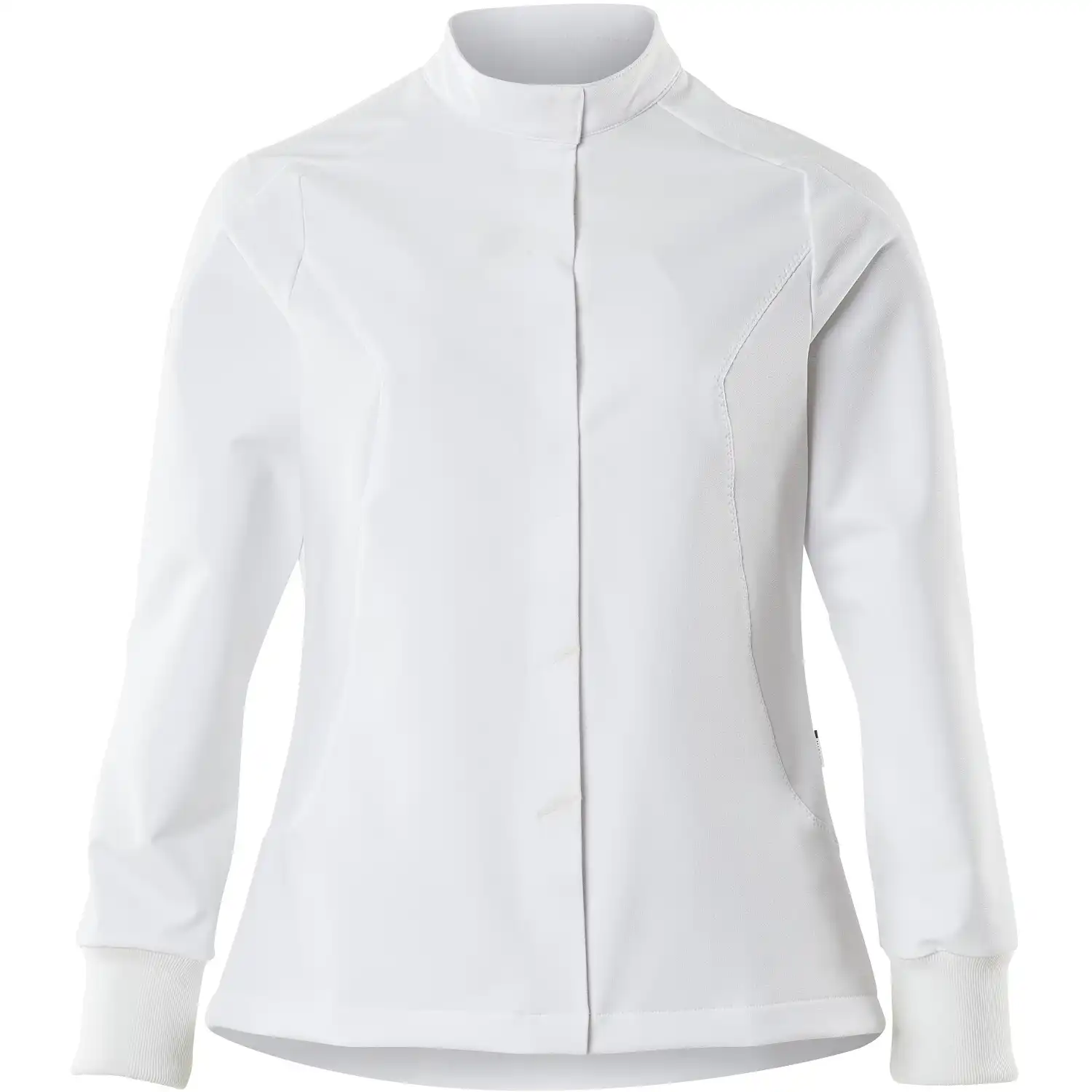 Damen Stretch Bundjacke "20064-511" in XXL, Weiß - Thumbnail 1