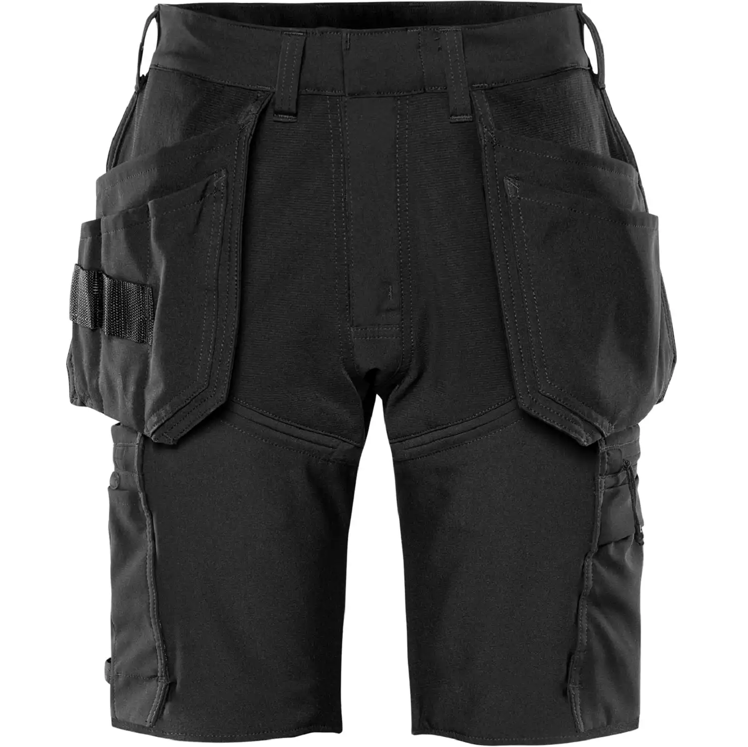 Stretch Handwerkershorts "2598 LWS" Haverdal in schwarz, C46 - Thumbnail 1