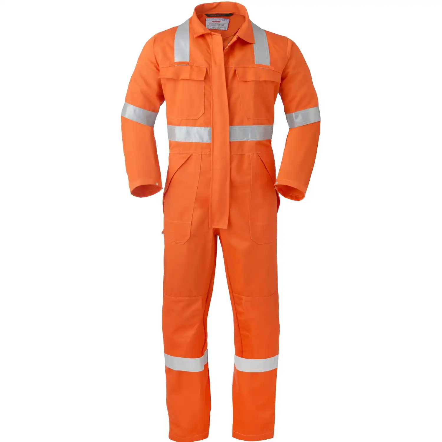 Multinorm Overall "2033" 5safety mit Druckknöpfen in Orange, 54 - Bild 1