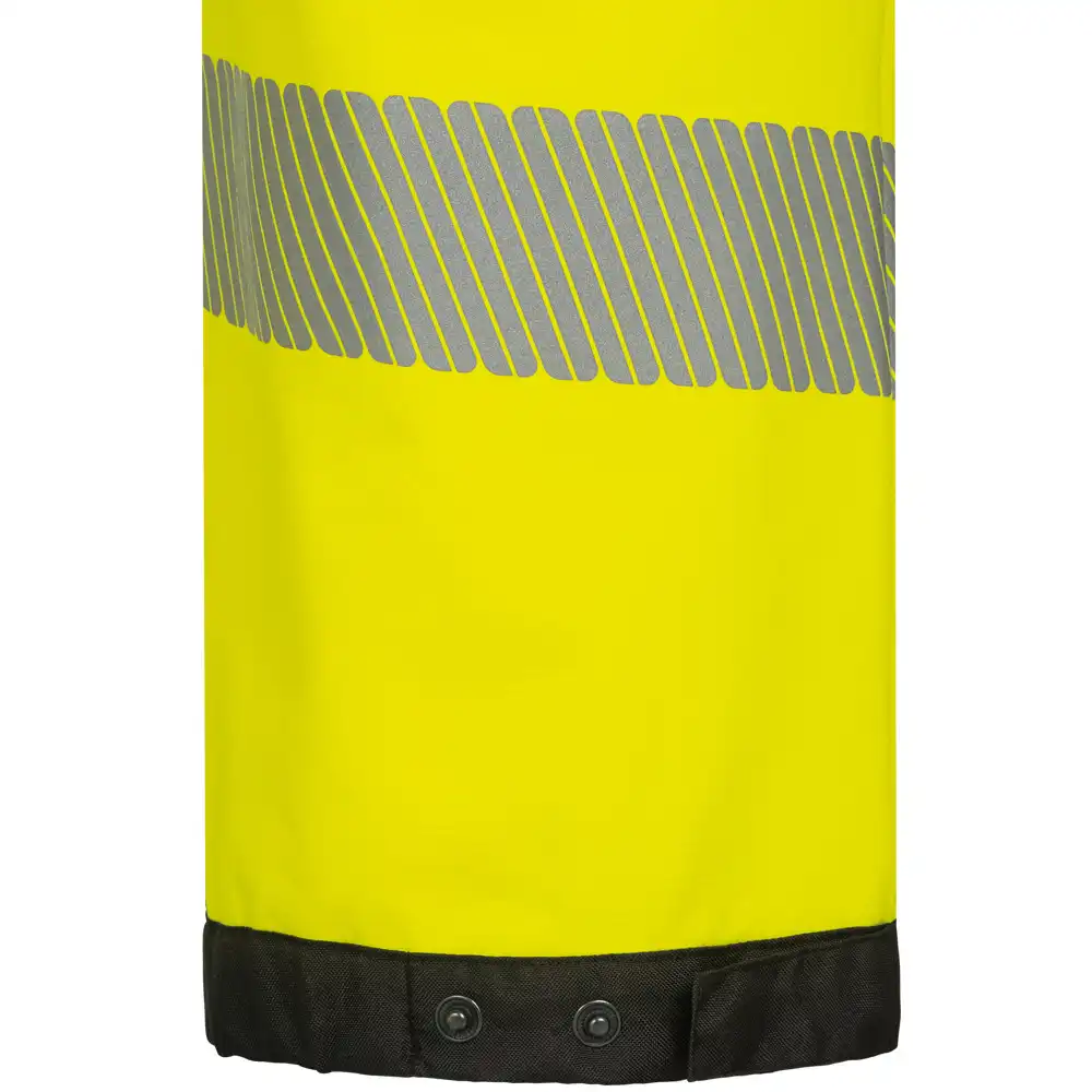 Warnschutz Stretch Bundhose Kl. 1  in grau/schwarz/orange, 29 - Thumbnail 3