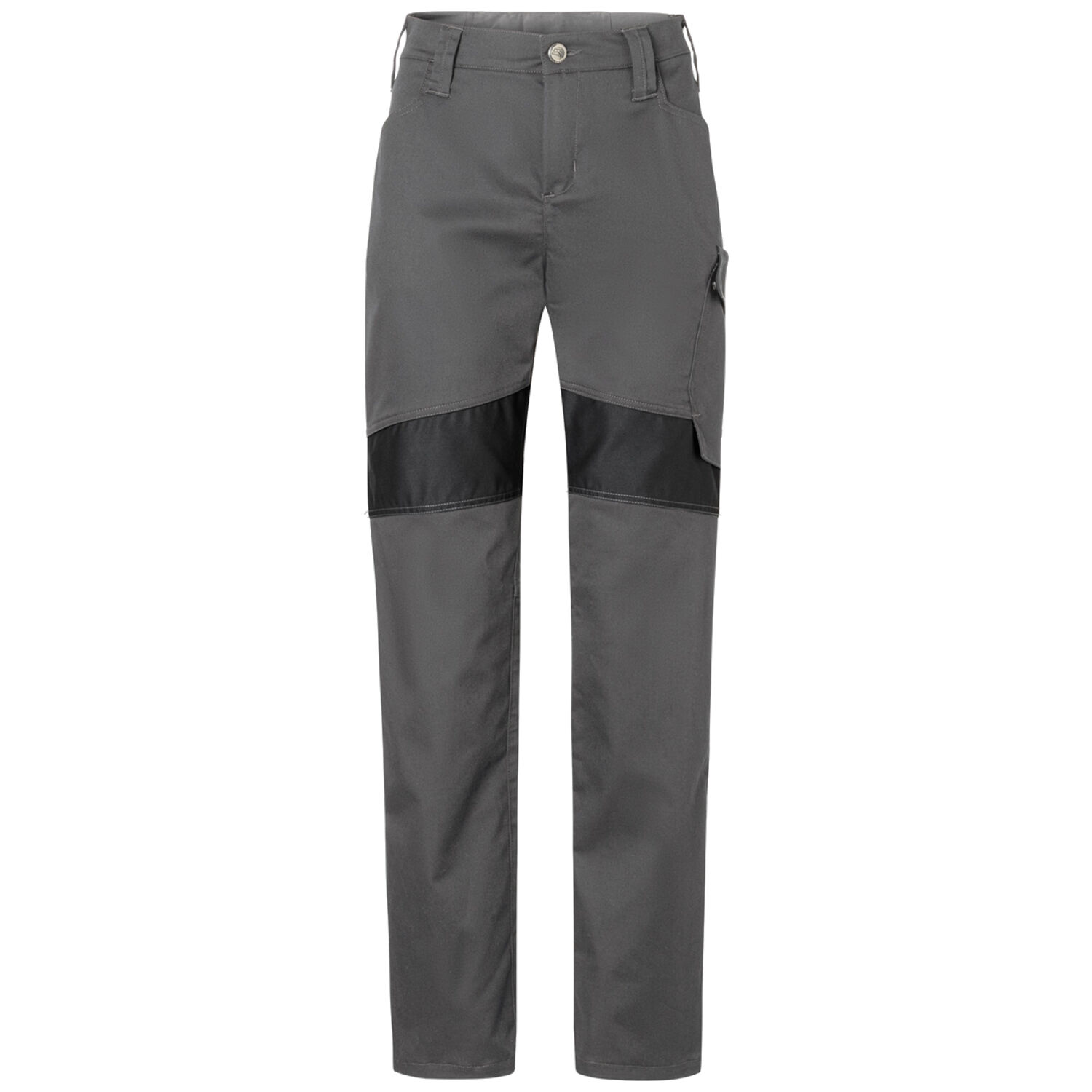 Damen Stretch-Bundhose "REFORCE" in dunkelgrau/schwarz, 48 - Thumbnail 1