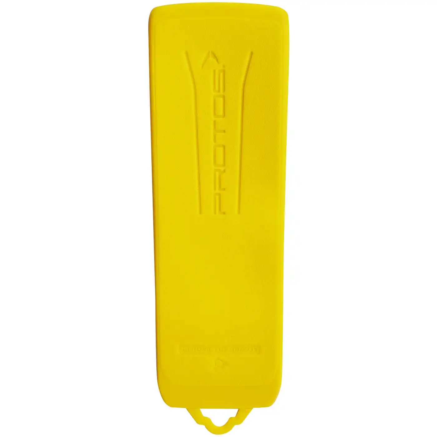 Fällkeil 23,7 cm × 8 cm × 3,2 cm in neongelb - Thumbnail 1