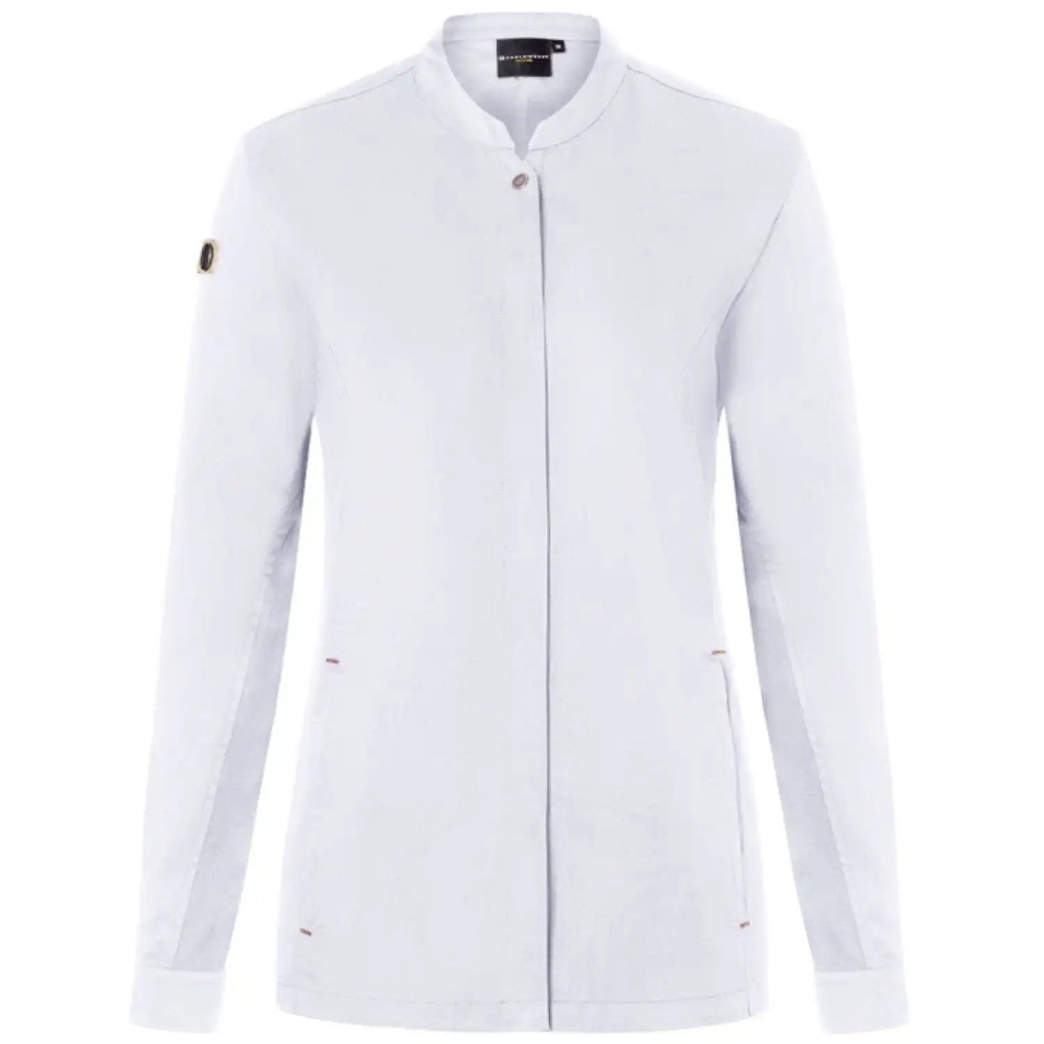 Damen Kochjacke "JF 26" in 48, Weiß - Thumbnail 1