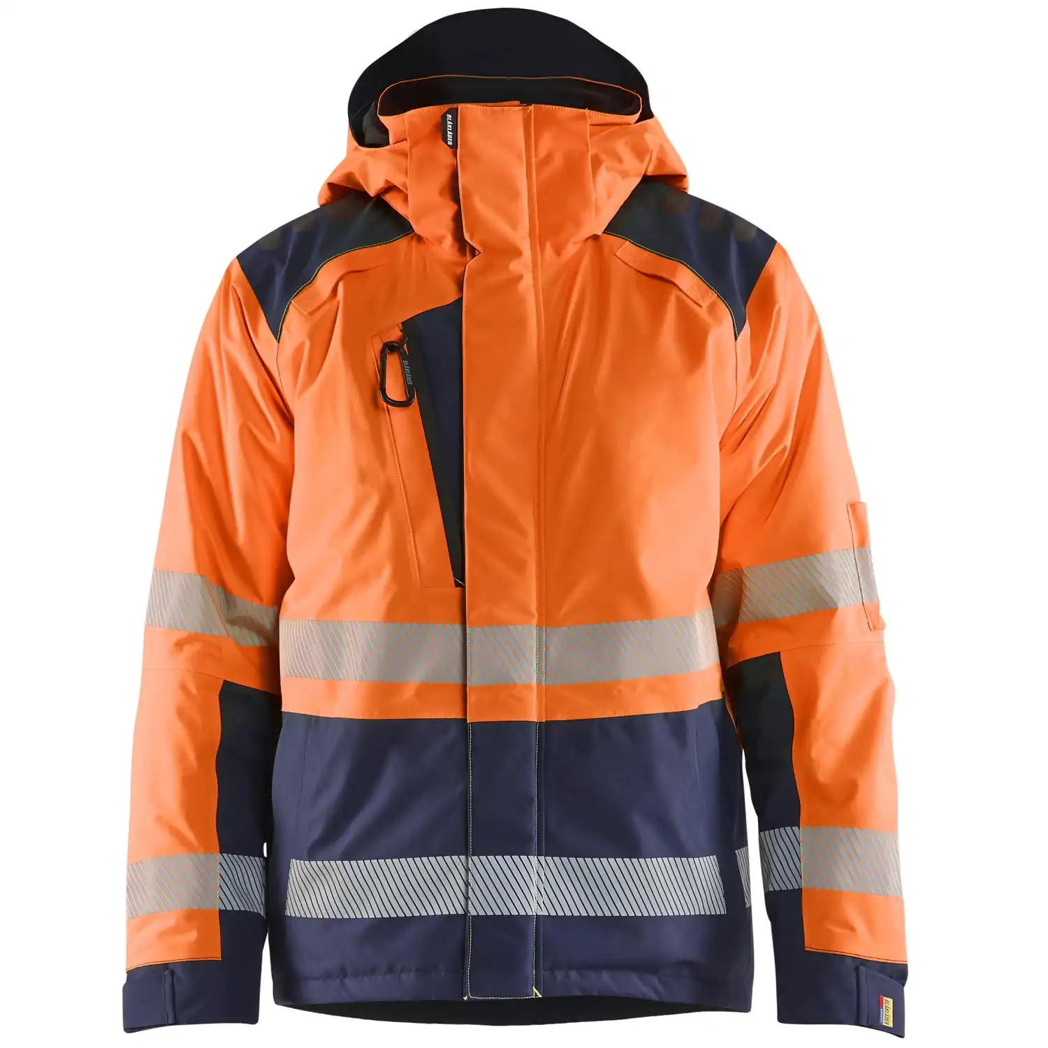 Warnschutz Winterjacke Kl. 3 "4455" in orange/marine, 3XL - Thumbnail 1