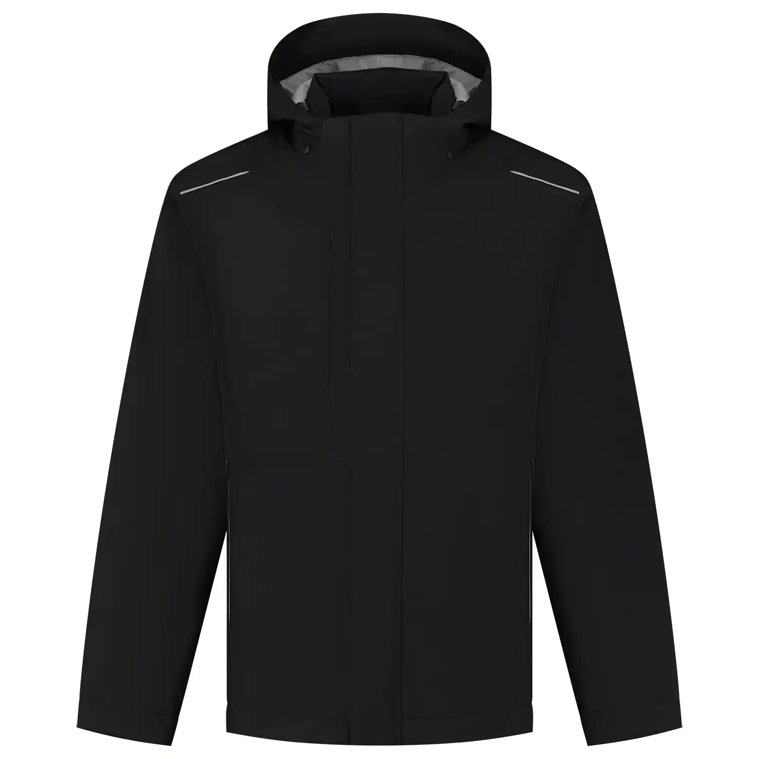 Winterjacke "402703" Accent in black/grey, XS - Thumbnail 1