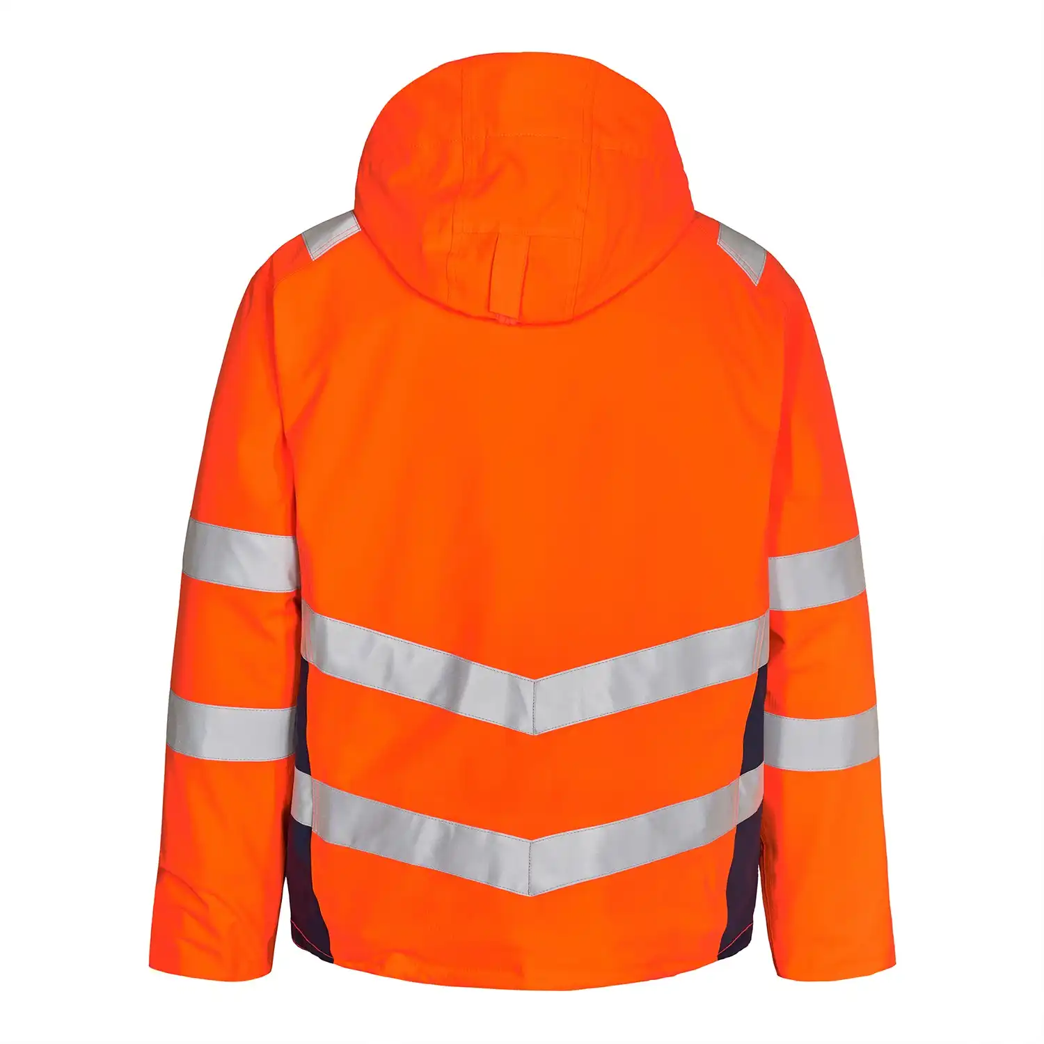 Warnschutz Winterjacke "1946-930" Safety Kl. 3 in orange/marine, XL - Thumbnail 2