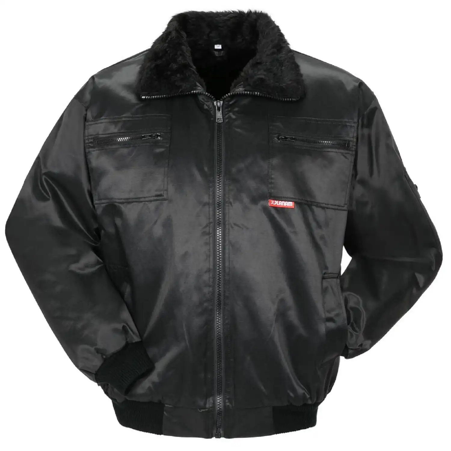 Winter-Pilotenjacke "GLETSCHER" Outdoor in schwarz, 4XL - Thumbnail 1