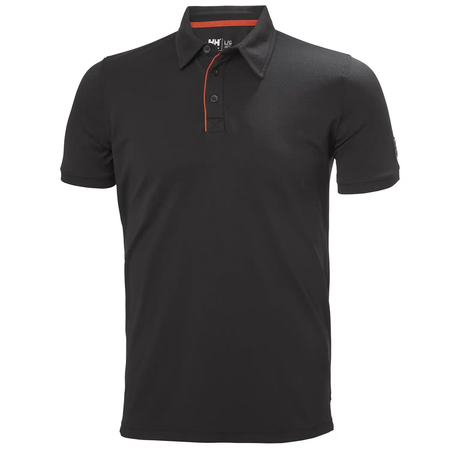 Tech-Polo-Shirt "KENSINGTON" in schwarz, XL - Thumbnail 1