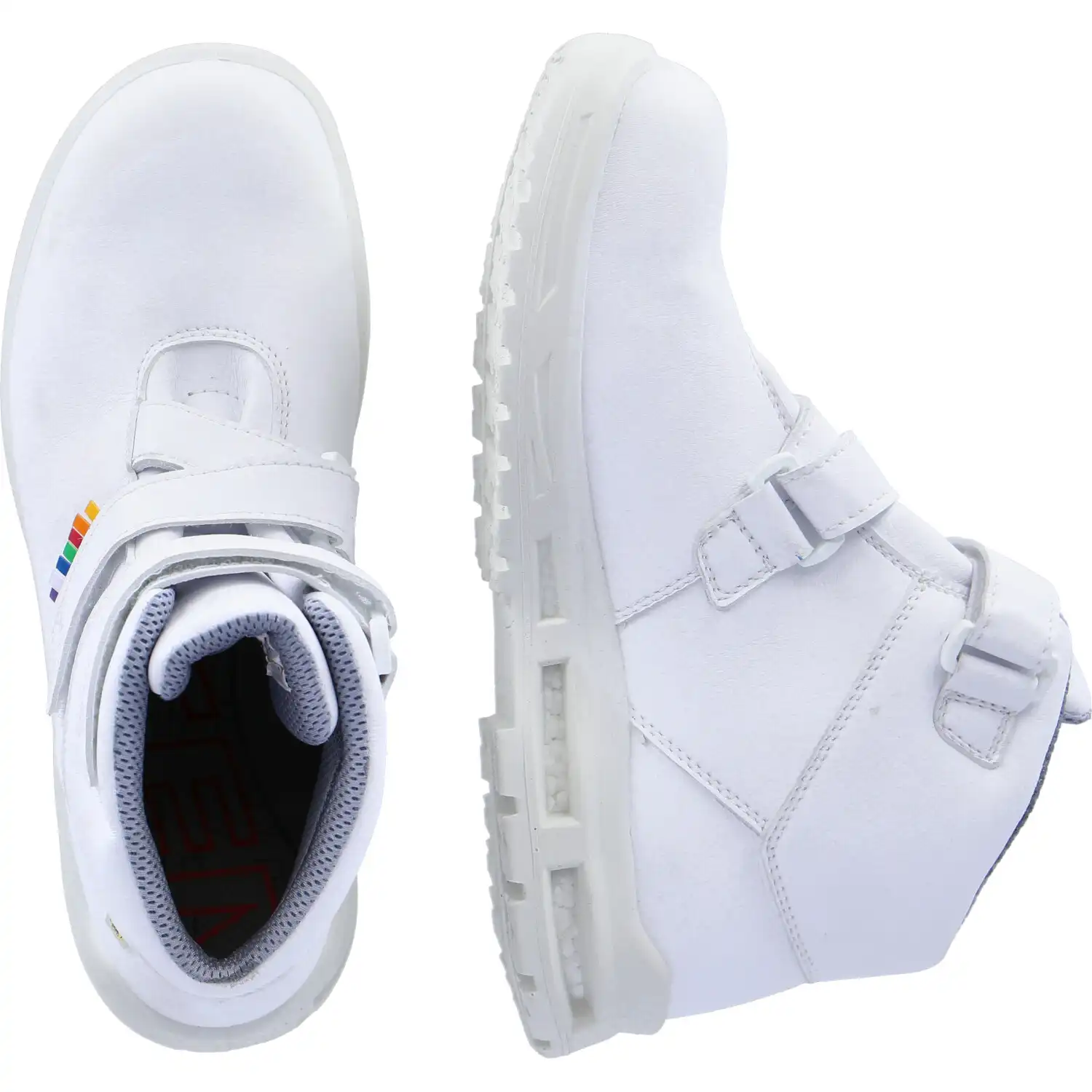 Sicherheitshochschuhe S3 "BRAYDEN XXTM WHITE STRAP MID" ESD WELLMAXX in 37 - Thumbnail 2