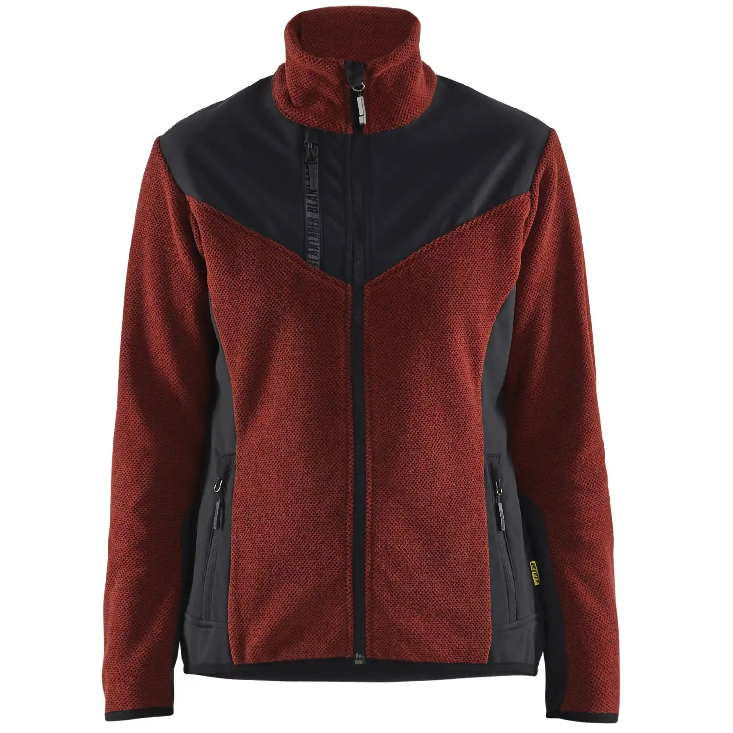Damen Strickjacke "5943" in rostrot/schwarz, L - Thumbnail 1