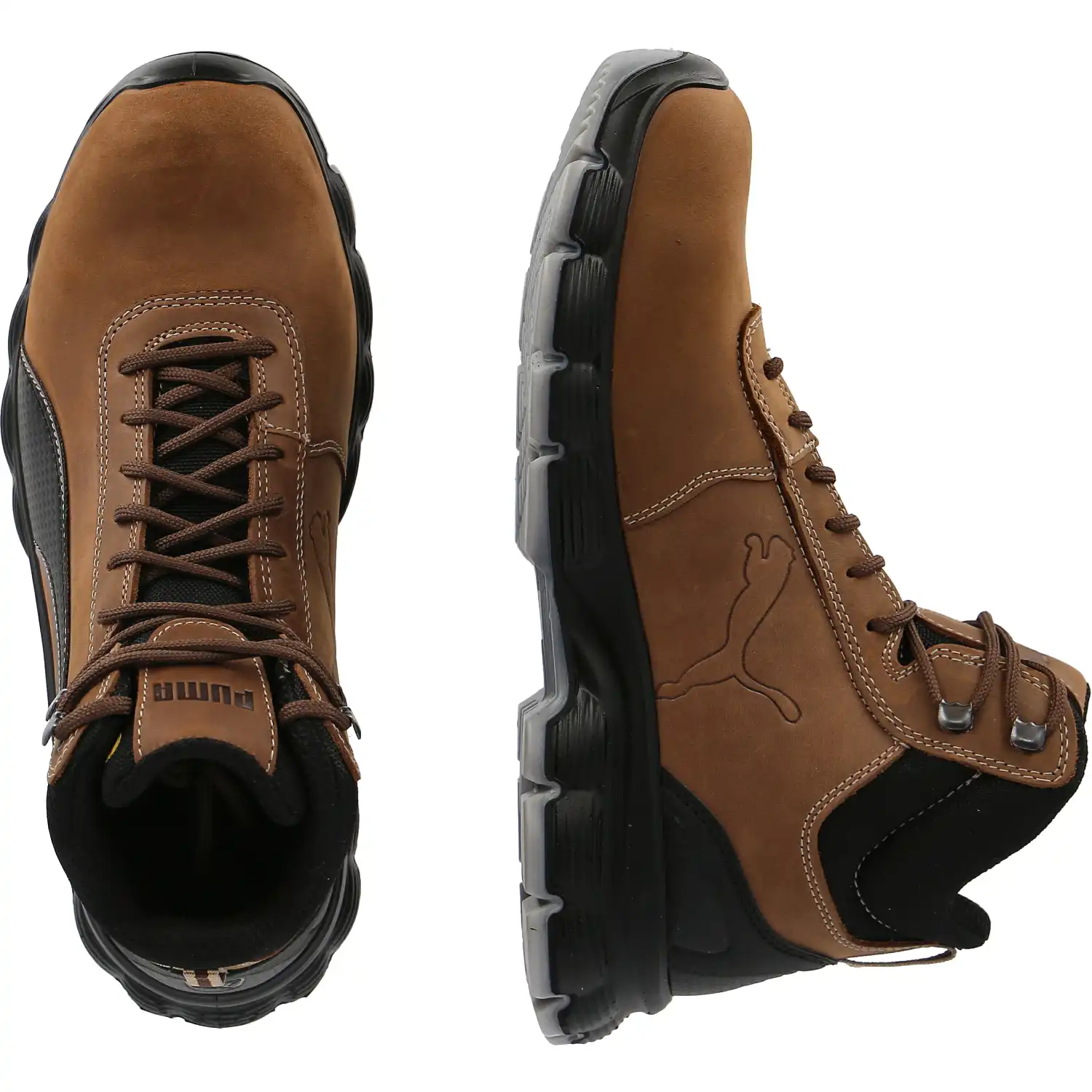 Sicherheitshochschuhe S3 "CONDOR BROWN MID" REBOUND  in 44 - Thumbnail 2