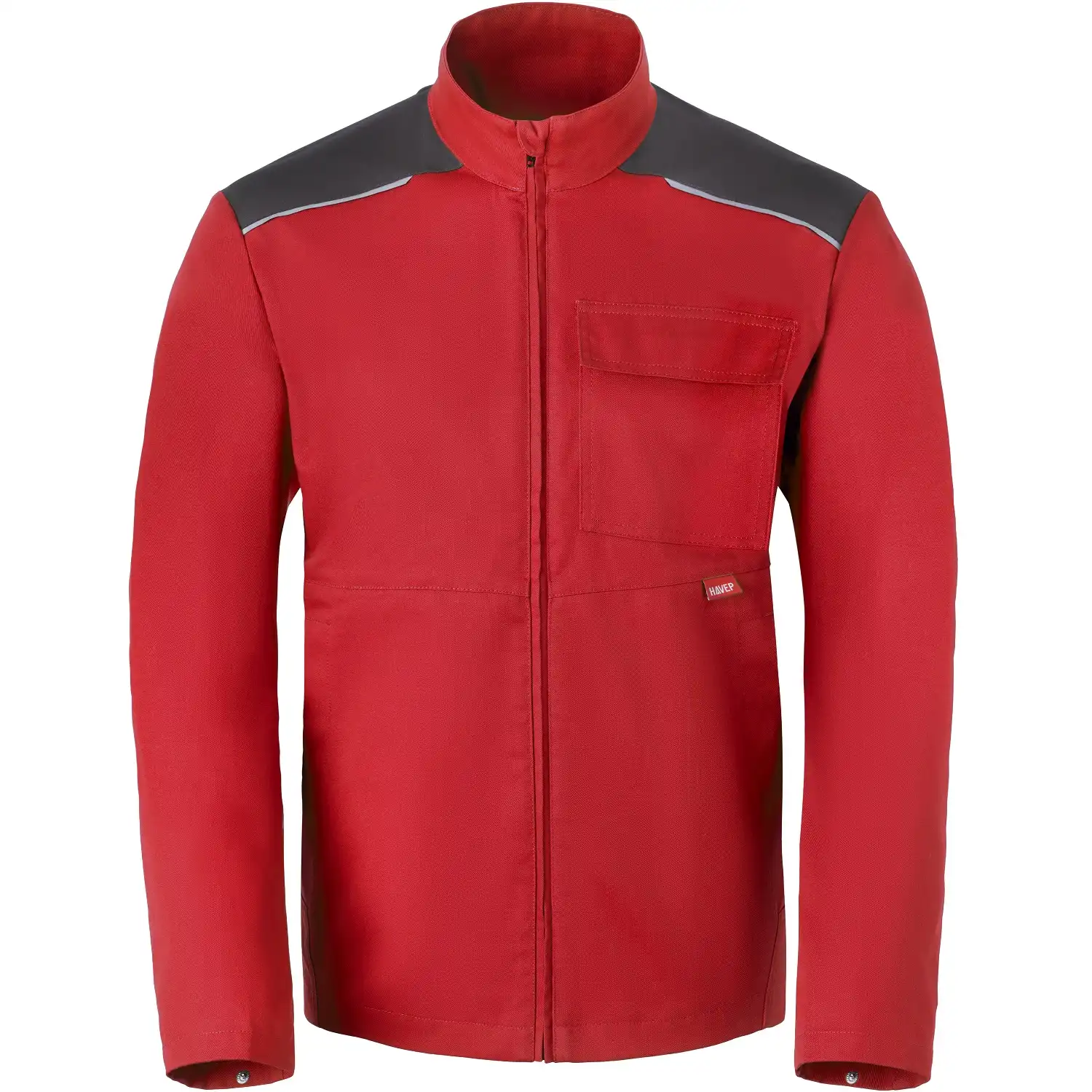 Bundjacke "50329" Shift in rot/dunkelgrau, S - Thumbnail 1