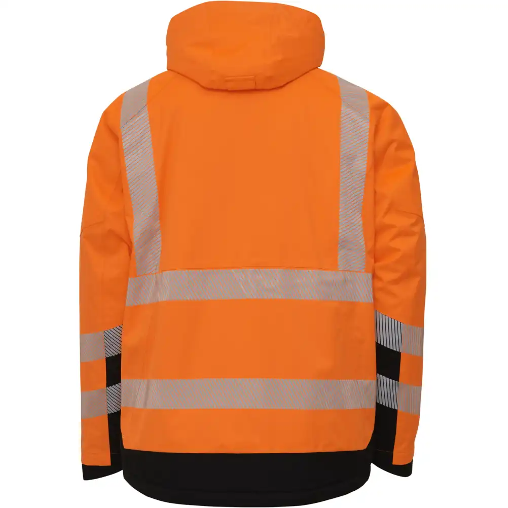 Stretch Warnschutz Winterjacke "186100R" Visible Xtreme in fluororange, L - Thumbnail 2