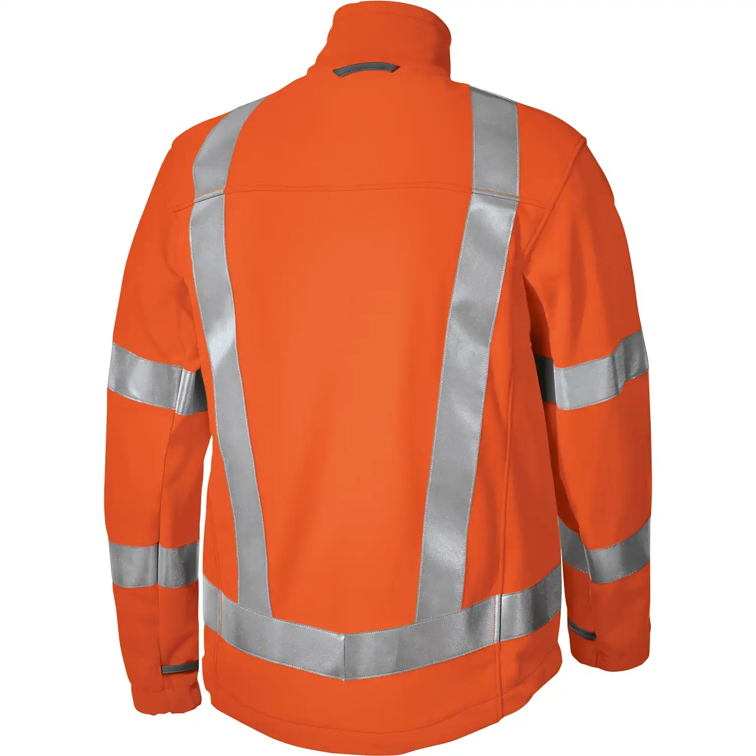 Warnschutz Fleecejacke "2025-628" Hi-Vis Comfort in warnorange, XXL - Thumbnail 2