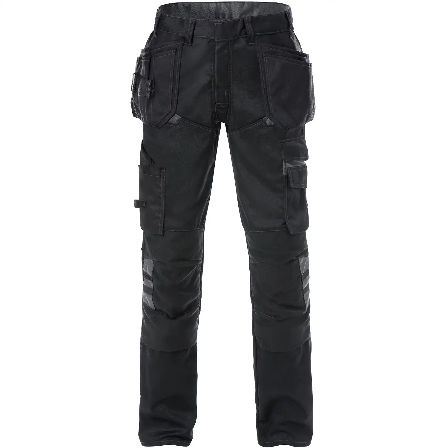 Stretch Handwerkerhose "2595 STFP" Skarup in schwarz/grau, C48 - Thumbnail 1