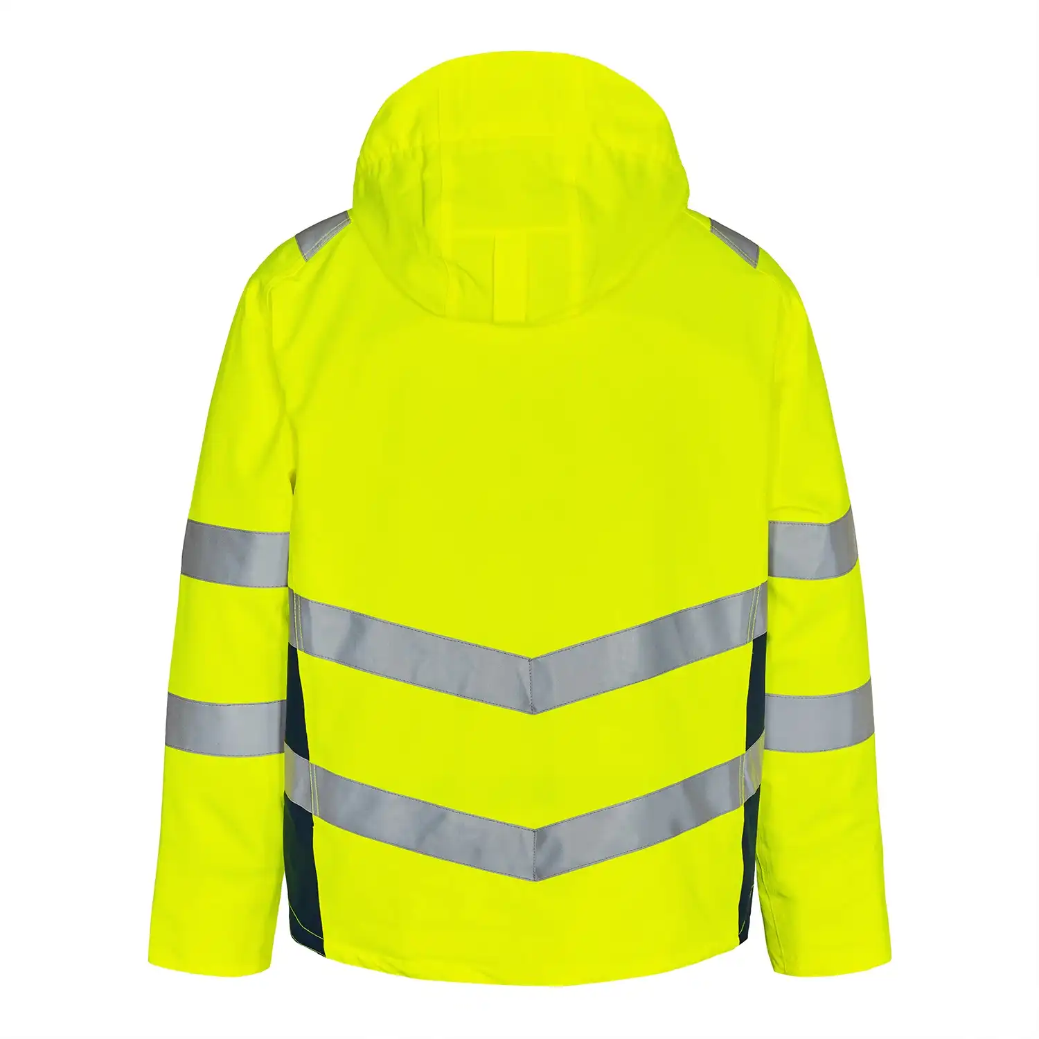 Warnschutz Winterjacke "1946-930" Safety Kl. 3 in gelb/marine, L - Thumbnail 2