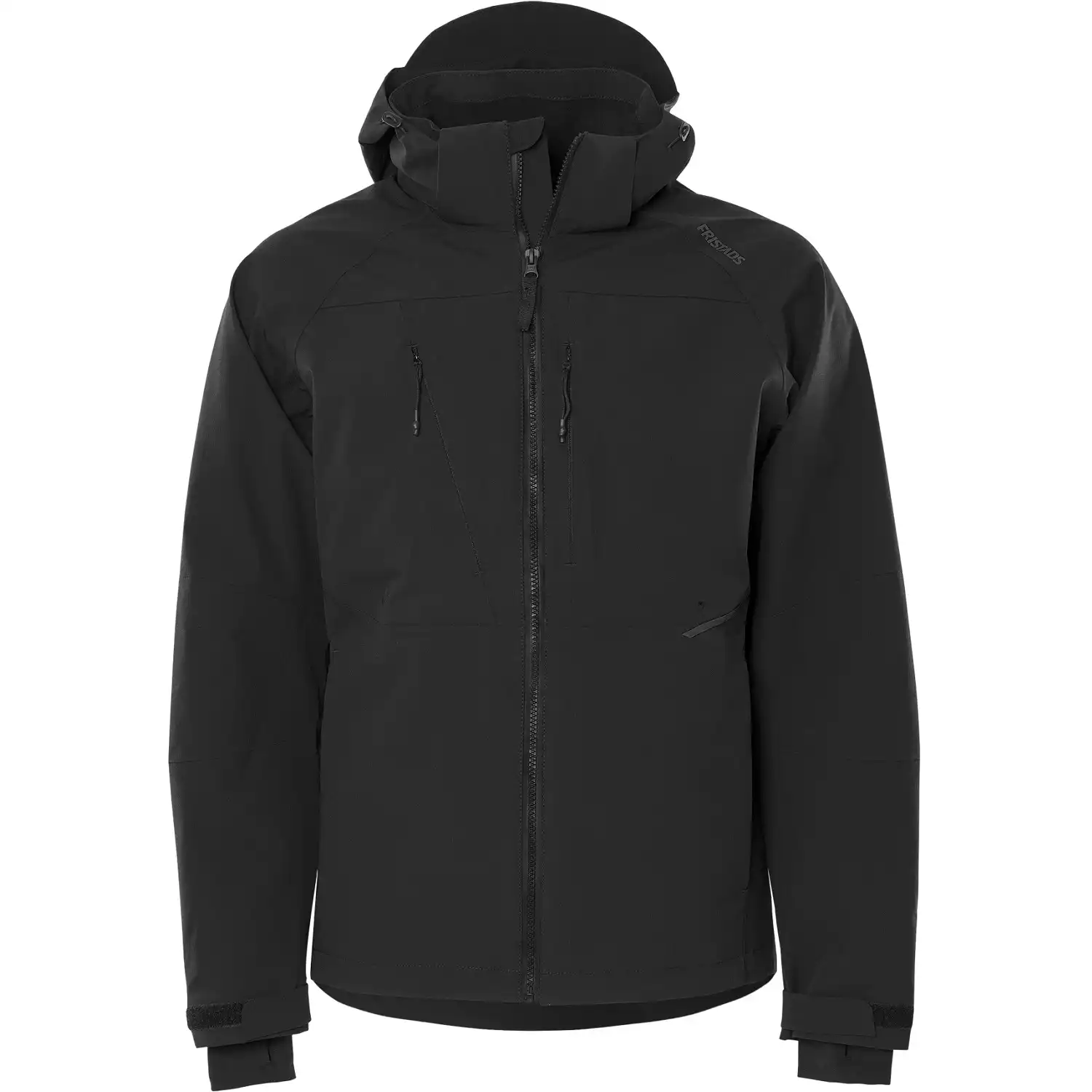 Stretch Hardshell Regenjacke "4881 GLS" in schwarz, XS - Thumbnail 1