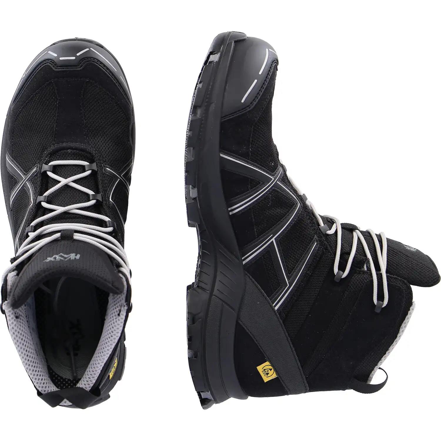Sicherheitshochschuhe S3 "SAFETY 40.1 mid" BLACK EAGLE in UK 9 - Thumbnail 2