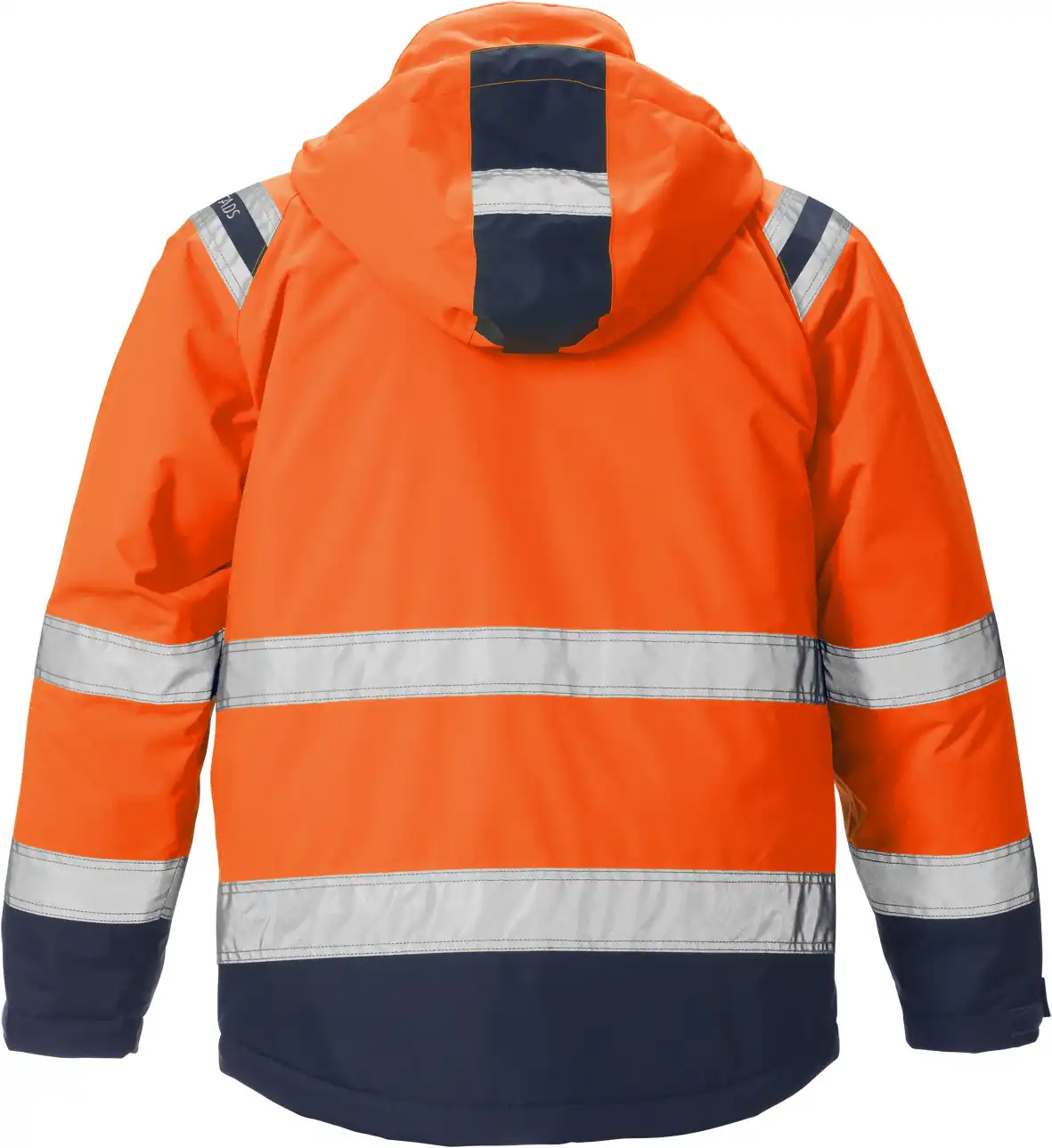 Warnschutz Winterjacke "4035 GTT" Stormsafe Kl. 3 in orange/marine, L - Thumbnail 2