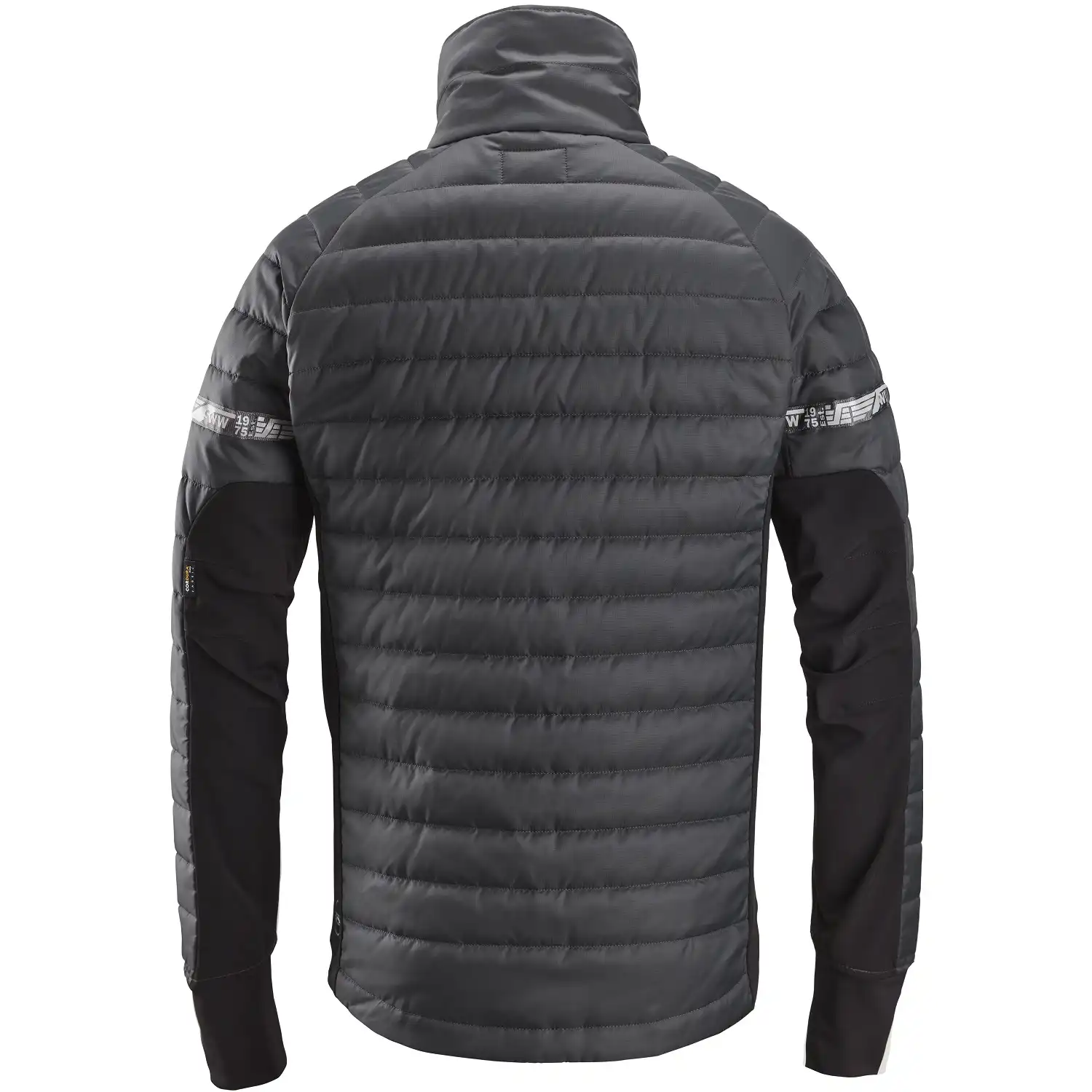 Steppjacke 37.5® "8101" AllroundWork in stahlgrau/schwarz, S - Thumbnail 2